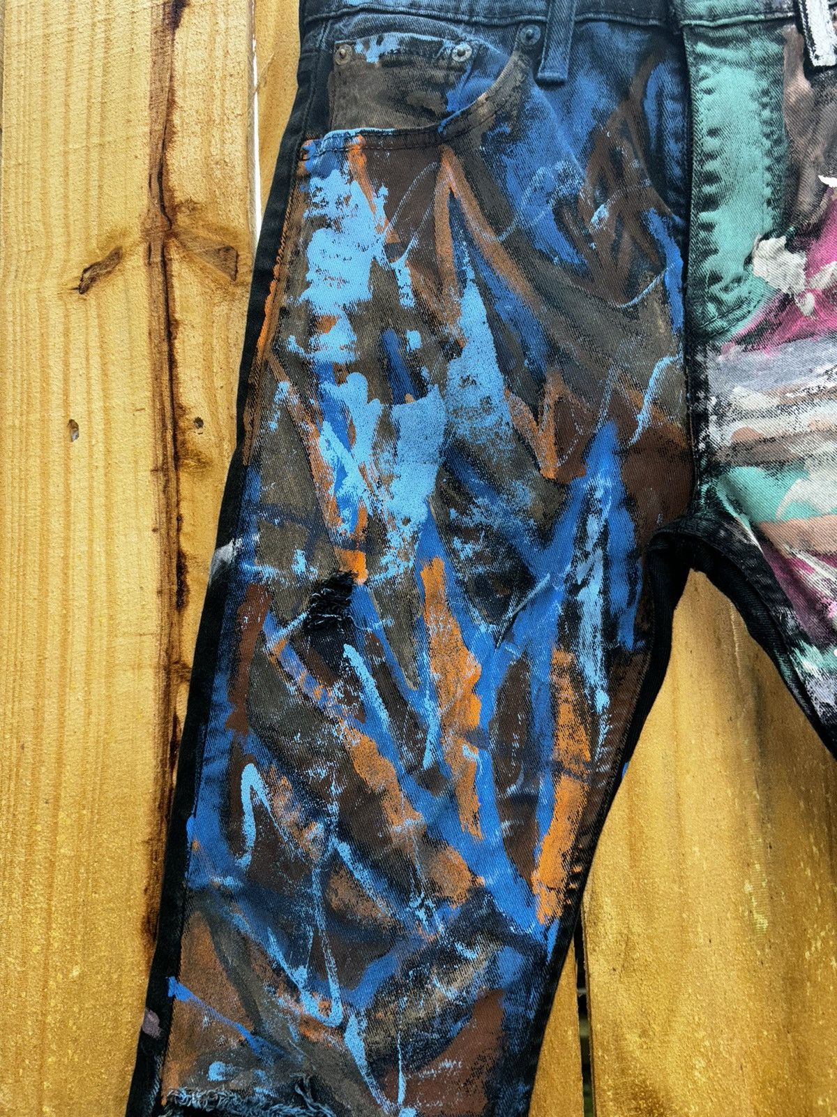 Levi's × Levi's Vintage Clothing Custom TABOOTENURES Denim ARCHIVE Size US 28 / EU 44 - 10 Thumbnail
