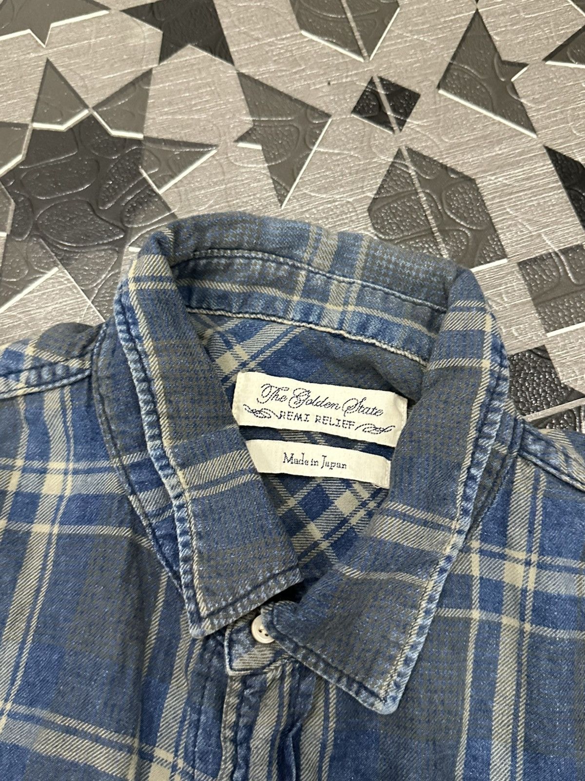 Remi Relief Remi Relief Japan Small Hidden Pocket Flannel Shirt Size US M / EU 48-50 / 2 - 15 Thumbnail