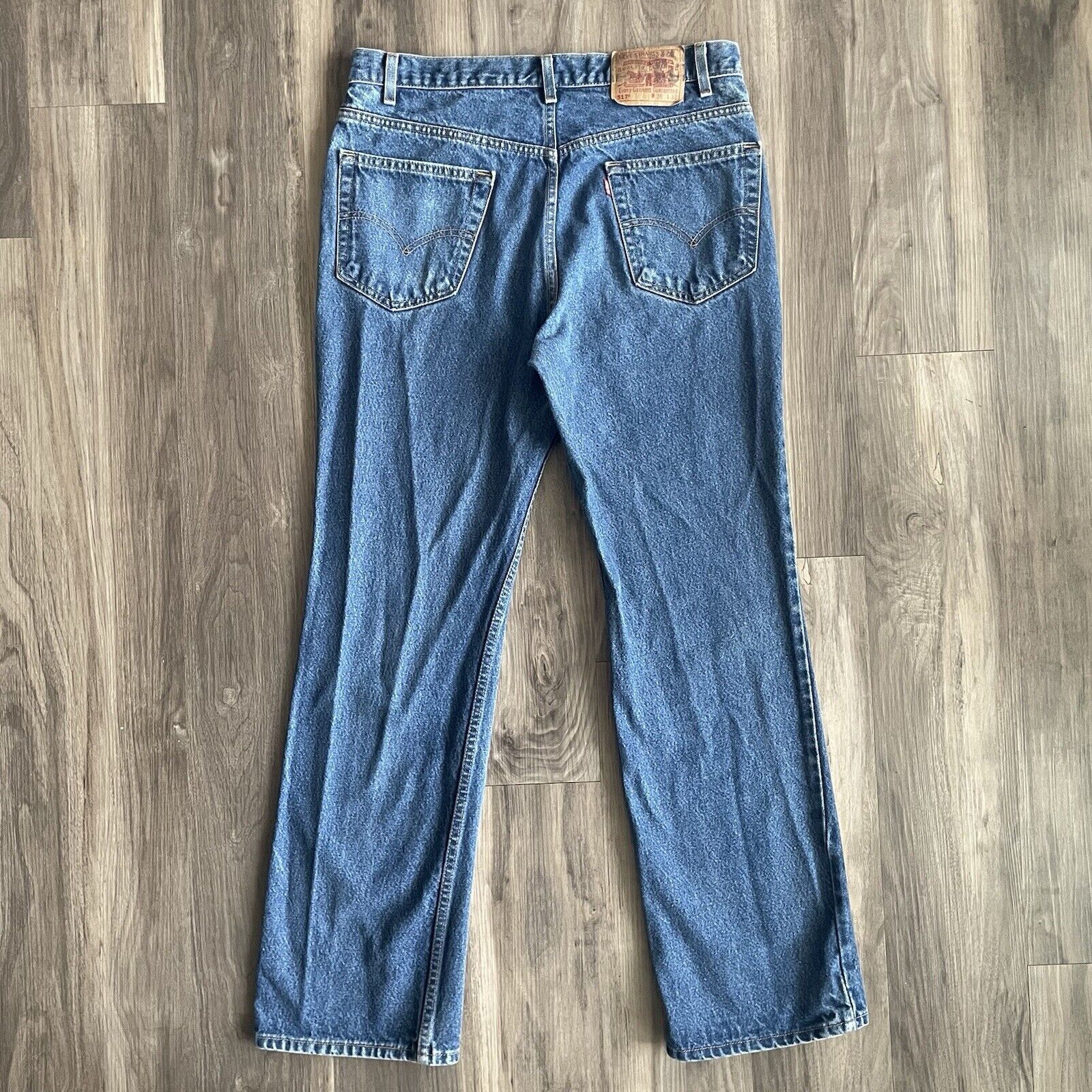 Levi's × Vintage Vintage Levis 517 Jeans Mens Size 36x31 Medium Wash Red Size US 36 / EU 52 - 1 Thumbnail