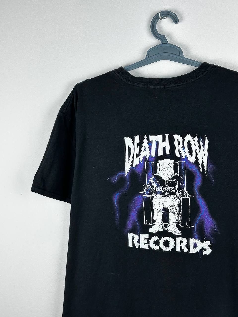Death Row Records × Vintage Death Row Records Adult Only Faded T Shirt Size US XL / EU 56 / 4 - 1 Thumbnail