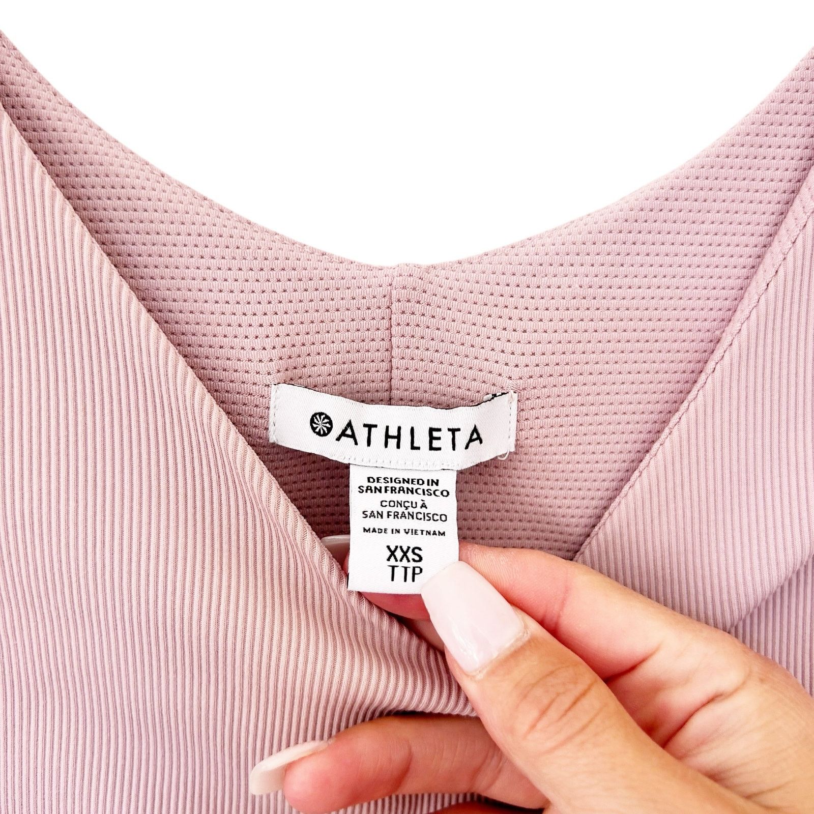 Athleta Athleta Pink Ryder Dress Sz XXS Size XXS / US 00 / IT 34 - 2 Thumbnail