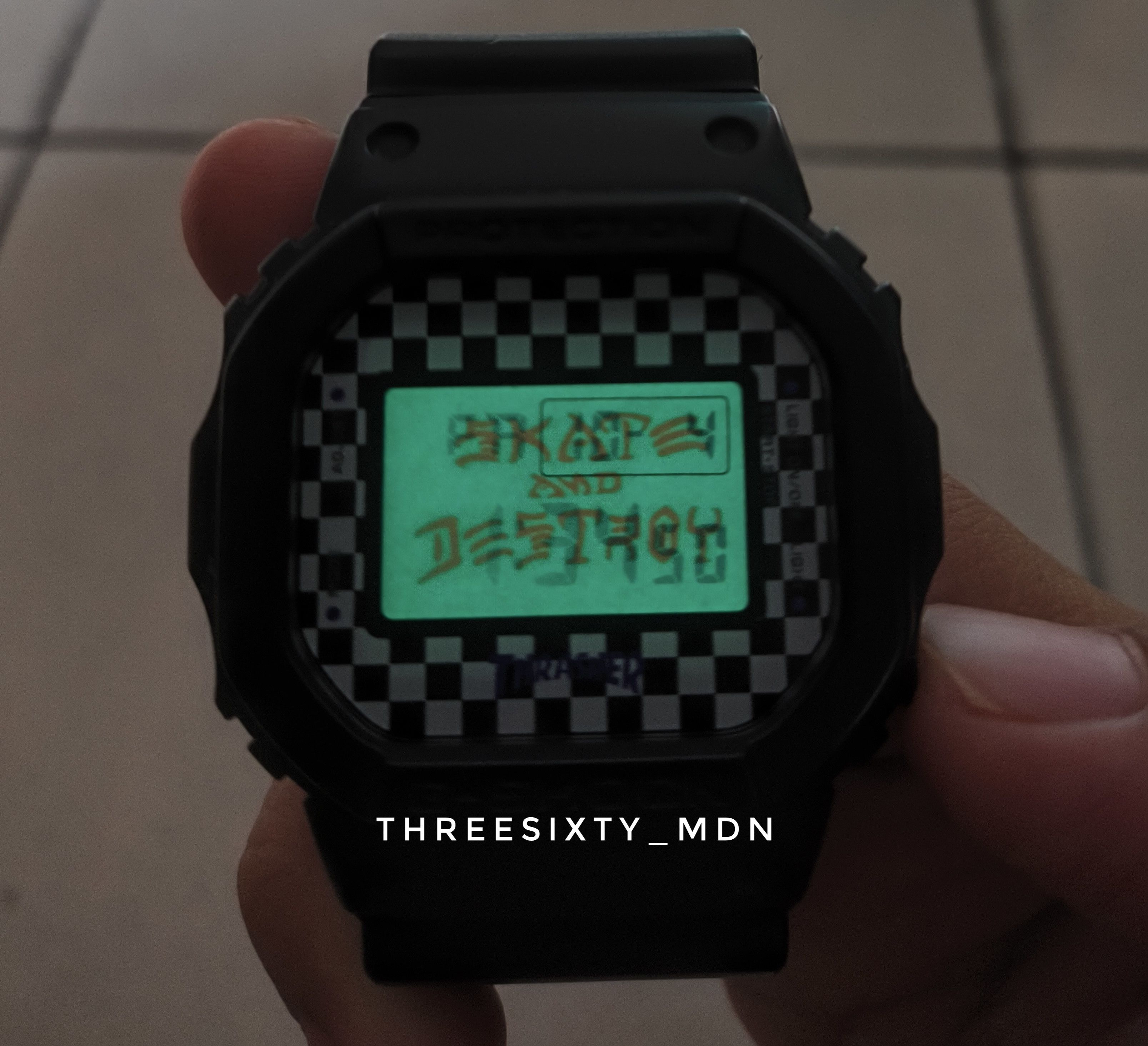 G Shock × Thrasher Gshock DW 5600VT-1 Thrasher Size ONE SIZE - 4 Thumbnail