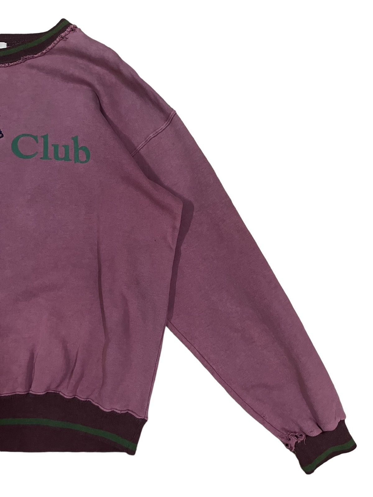 Beverly Hills Polo Club Vintage Trashed Polo Club Big Logo Distressed Ringer Sweater Size US L / EU 52-54 / 3 - 3 Thumbnail