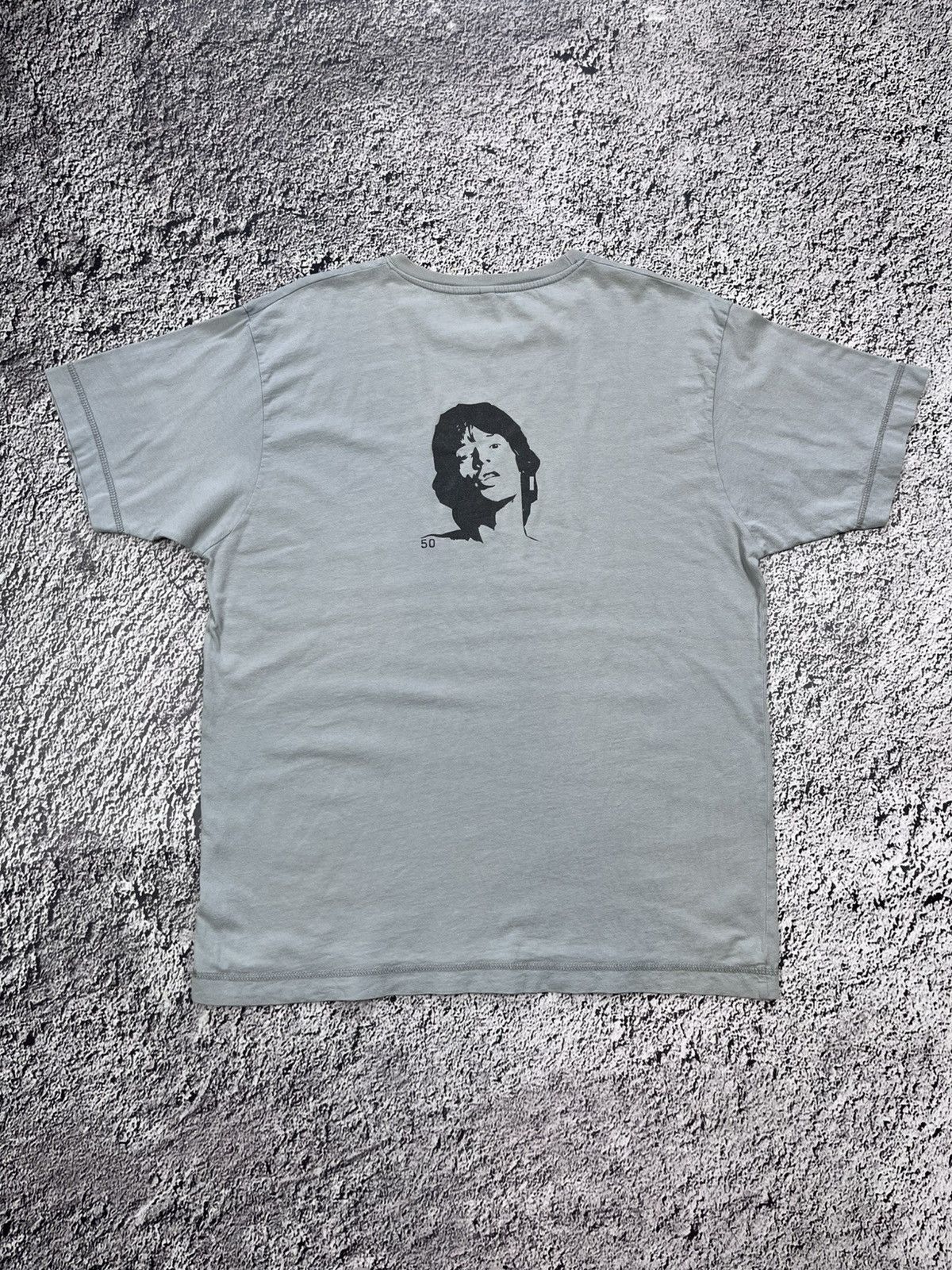 Band Tees Vintage Mick Jagger Rolling Stones logo face tee size XL Size US XL / EU 56 / 4 - 2 Thumbnail