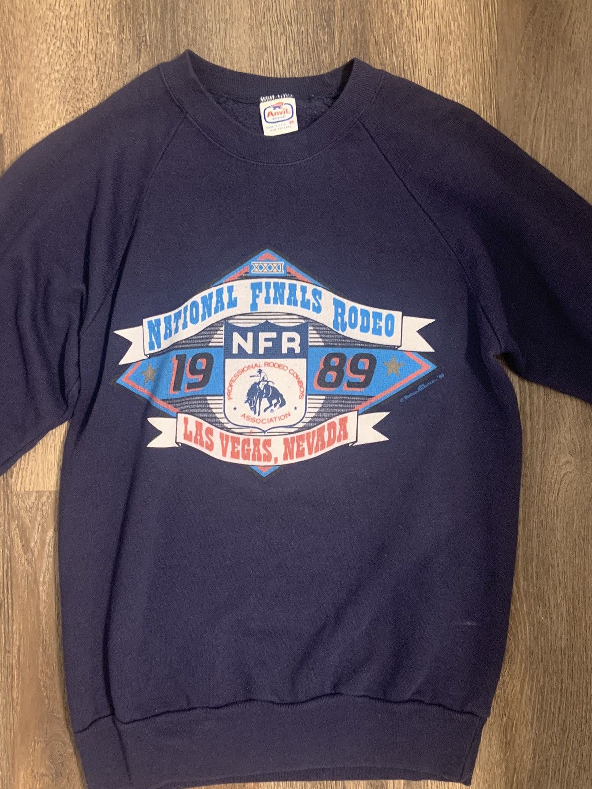 Vintage 1989 rodeo finals crew neck Size US M / EU 48-50 / 2 - 2 Thumbnail
