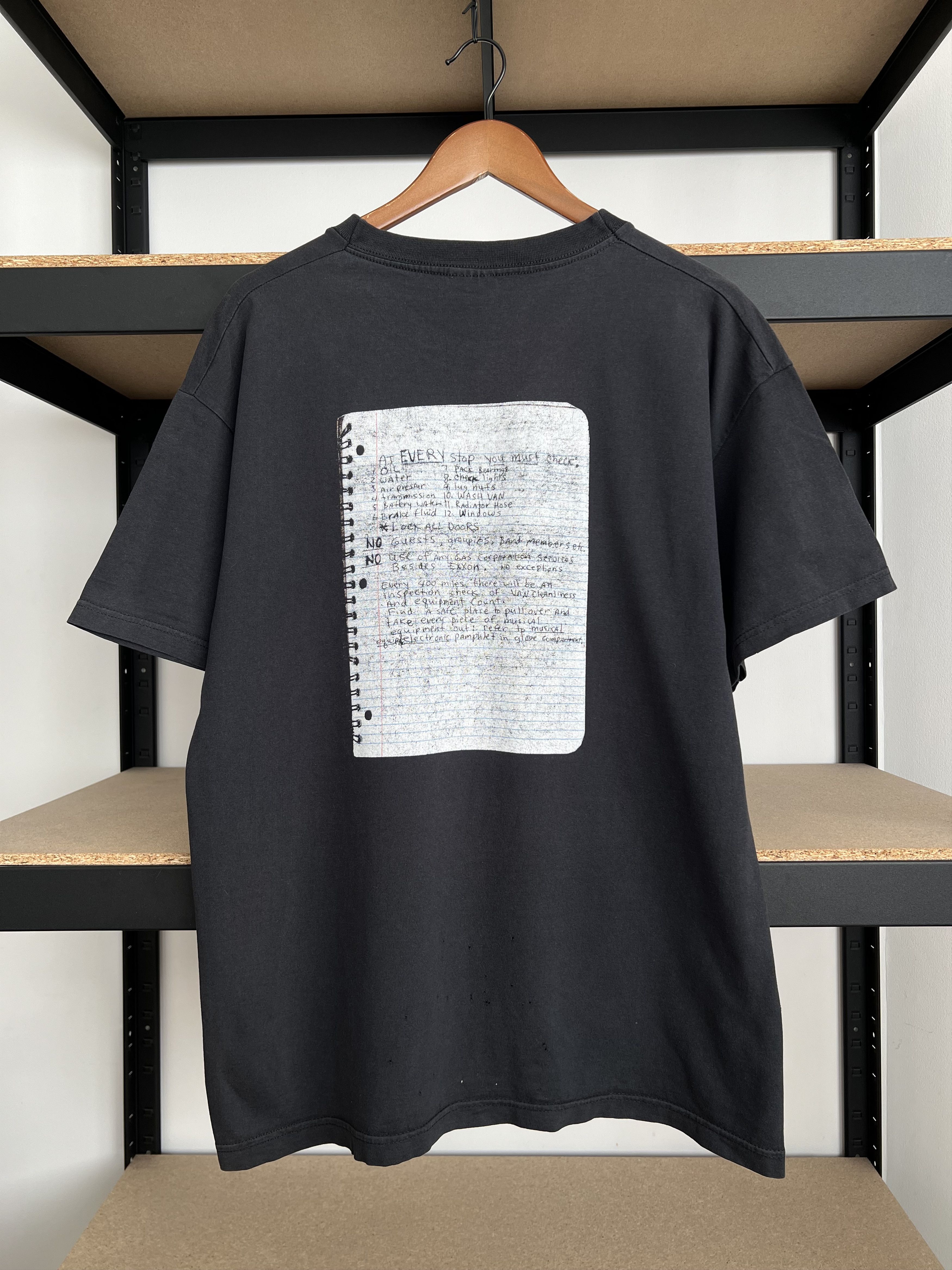 Band Tees Vintage 2003 Nirvana Ghost Notebook Kurt Cobain T-shirt Size US L / EU 52-54 / 3 - 2 Thumbnail