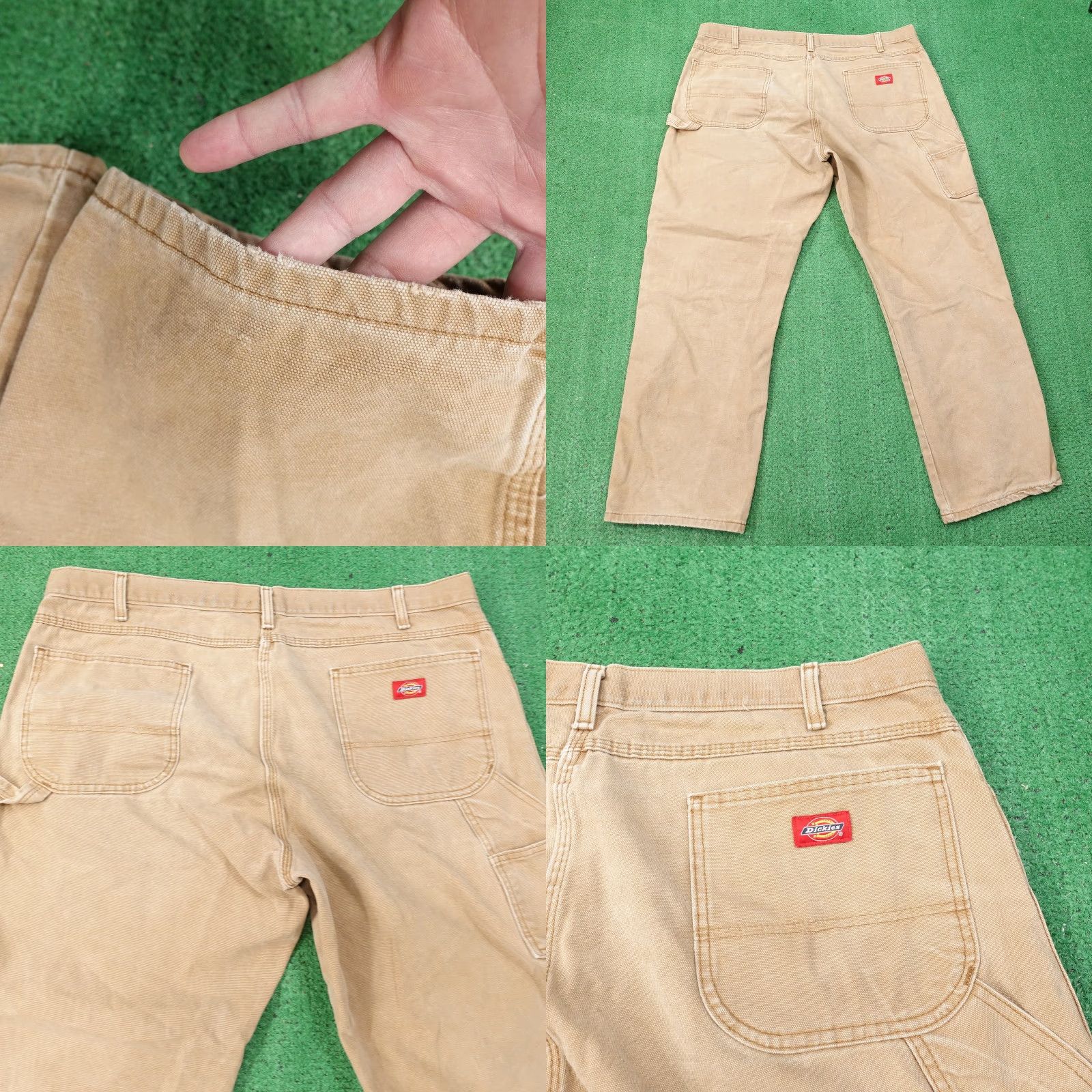 Dickies Dickies Carpenter Pants Brown Work Pants Men's Size 40 Casual Solid Zip Front Inseam 30 Men Size US 40 / EU 56 - 8 Thumbnail
