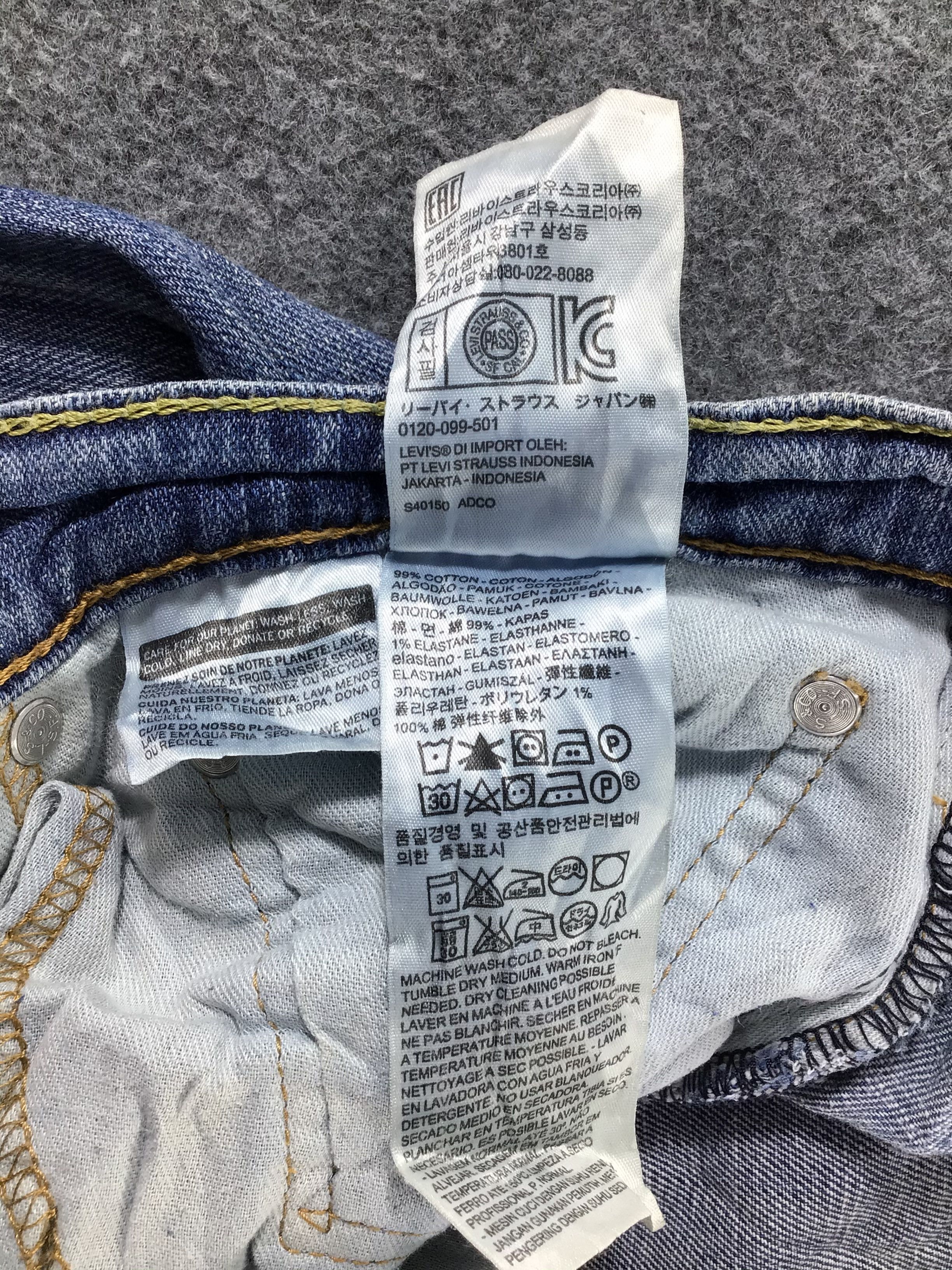 Levi's Vintage Levis 514 Jeans-J496 Size US 36 / EU 52 - 12 Thumbnail