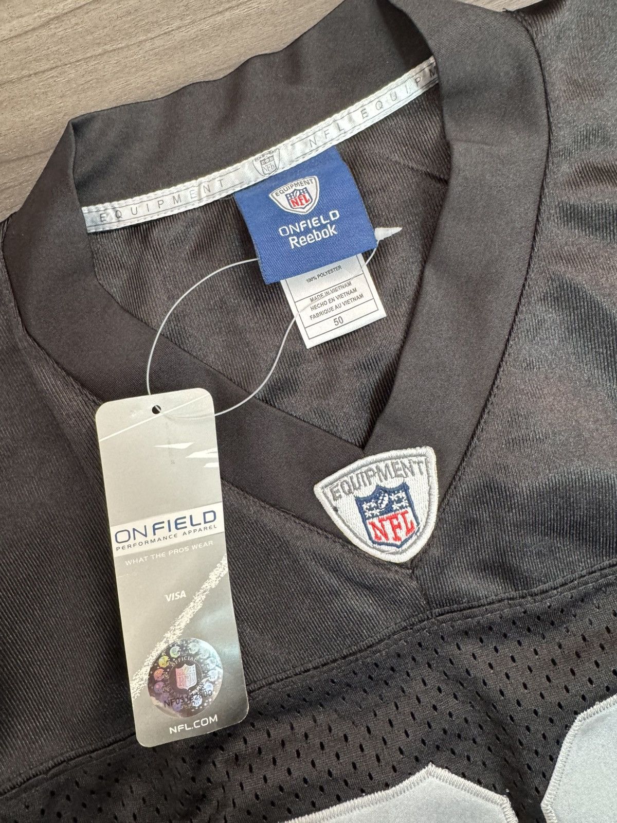 Reebok Oakland Raiders Darren McFadden #20 NFL Home Stitched Jersey Size US XL / EU 56 / 4 - 4 Thumbnail