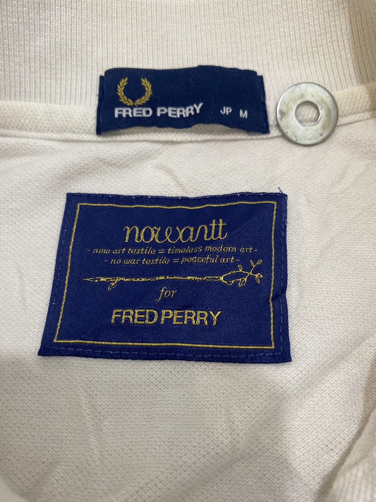 FRED PERRY×nowartt Fred Perry Nowartt Art Polo Shirt - benaras.co