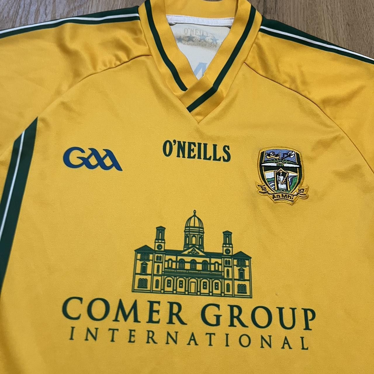 O'Neills An Mhi Ireland Galeic Football Yellow and green GAA Size US S / EU 44-46 / 1 - 3 Thumbnail