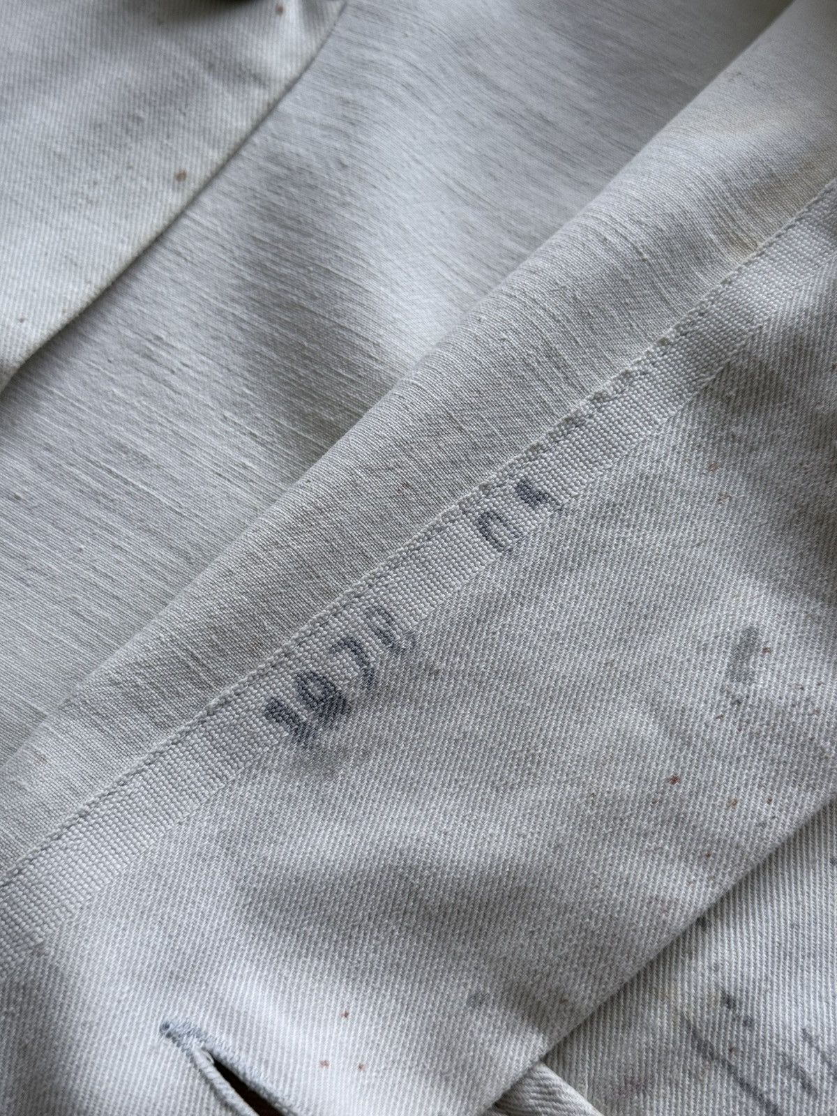 Vetra Vintage 1978 Dated German Thrashed Sanfor Chore Work Jacket Size US L / EU 52-54 / 3 - 12 Thumbnail