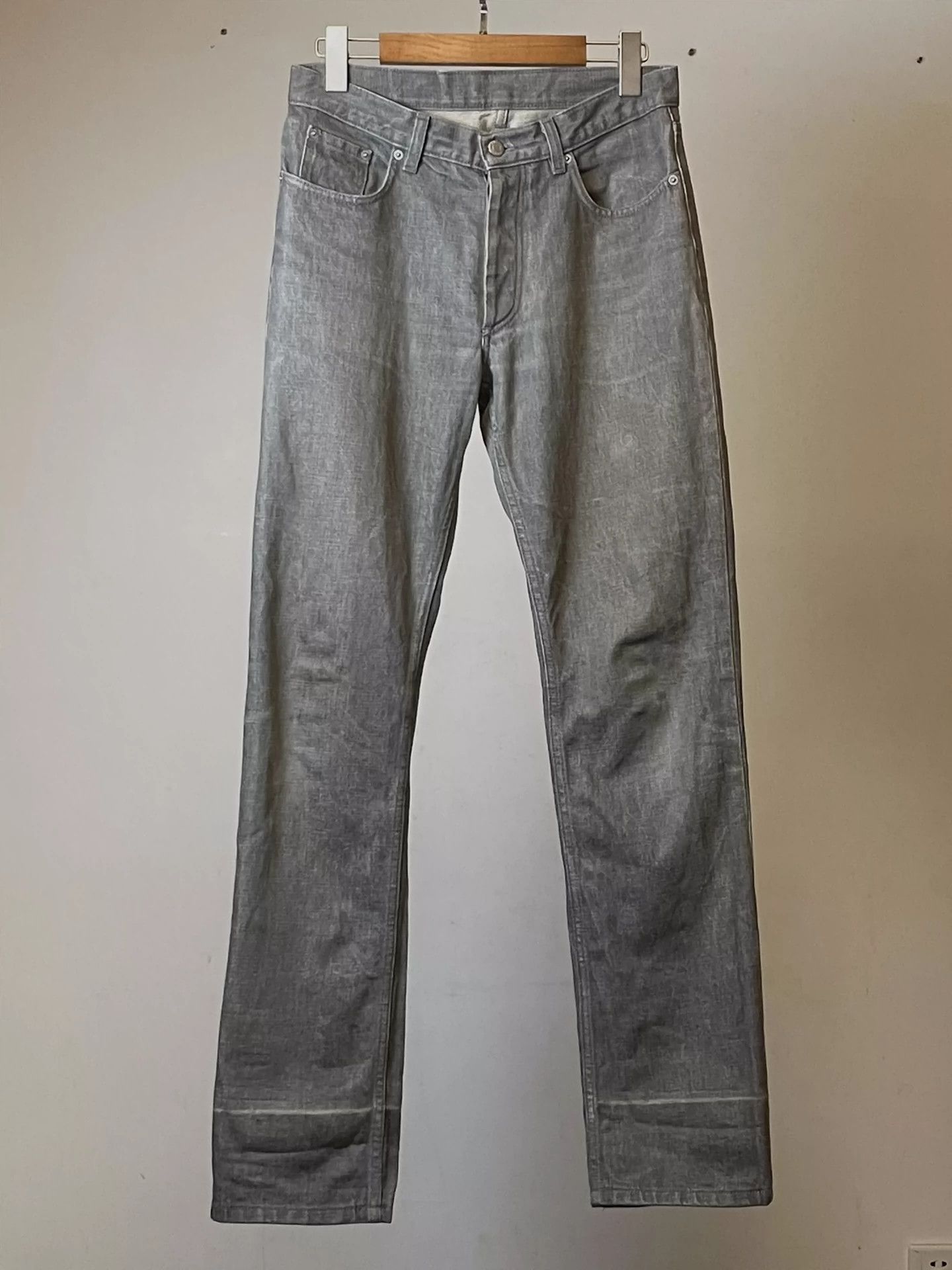 Helmut Lang Helmut lang Washed grey cattle Size US 29 - 1 Thumbnail