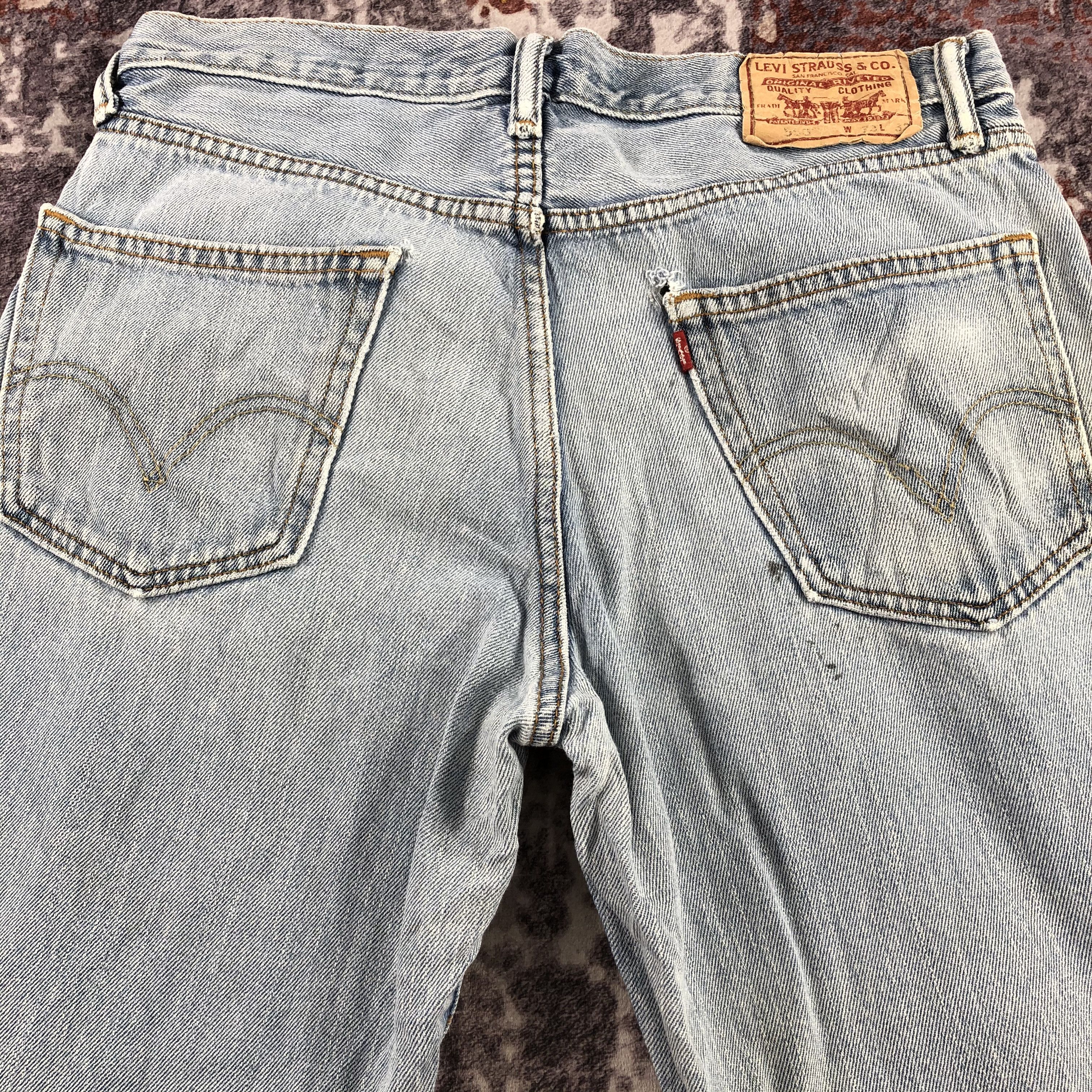 Levi's × Vintage Vintage Blue Wash Levis 550 Jeans-JM2955 Size US 33 - 4 Thumbnail