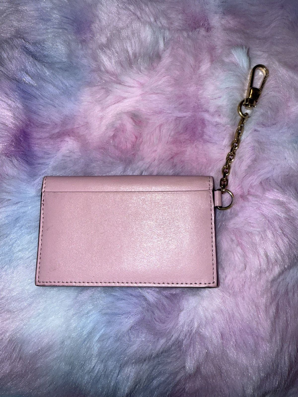 Versace Versace Pink Cardholder with Chain Size ONE SIZE - 2 Thumbnail