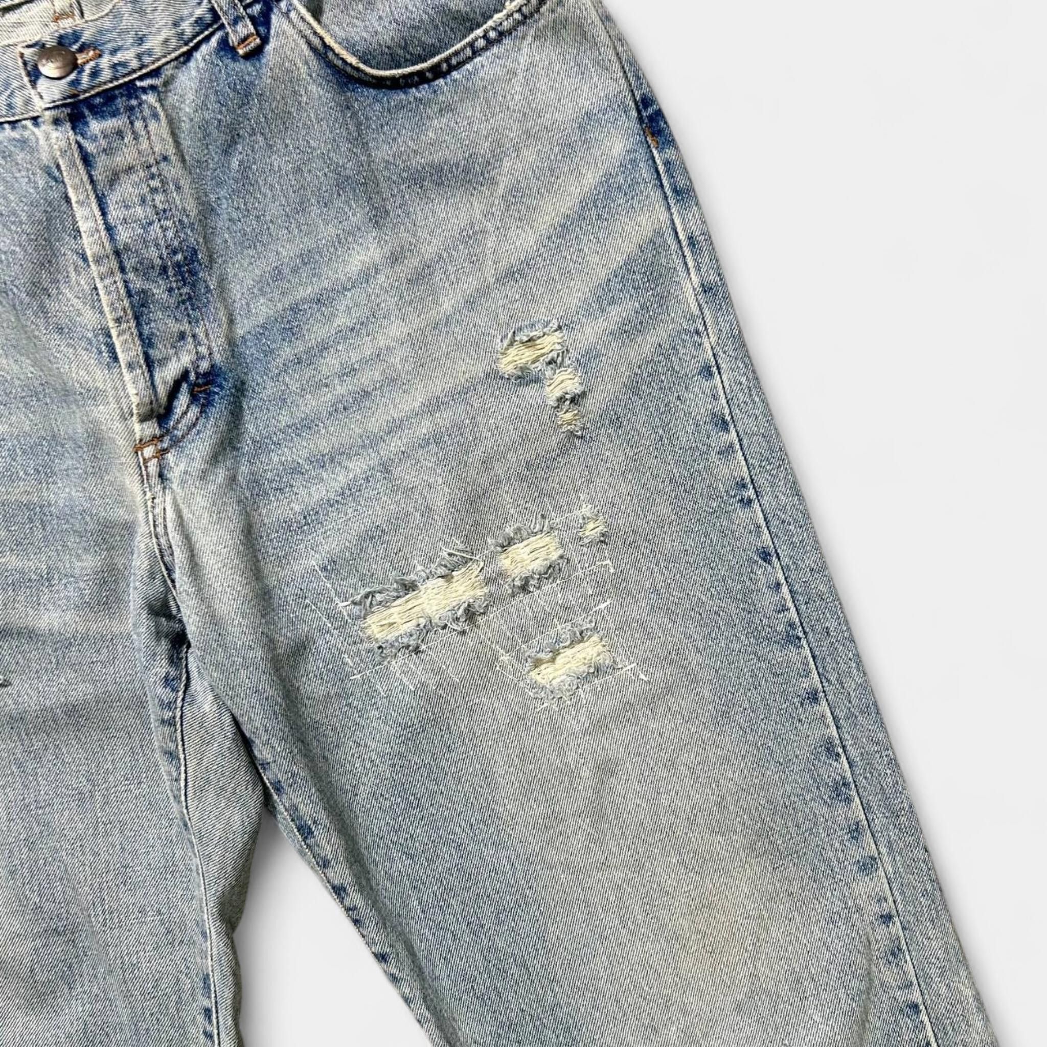 Roberto Cavalli Cavalli Distressed Baggy Jeans Size US 39 - 3 Thumbnail