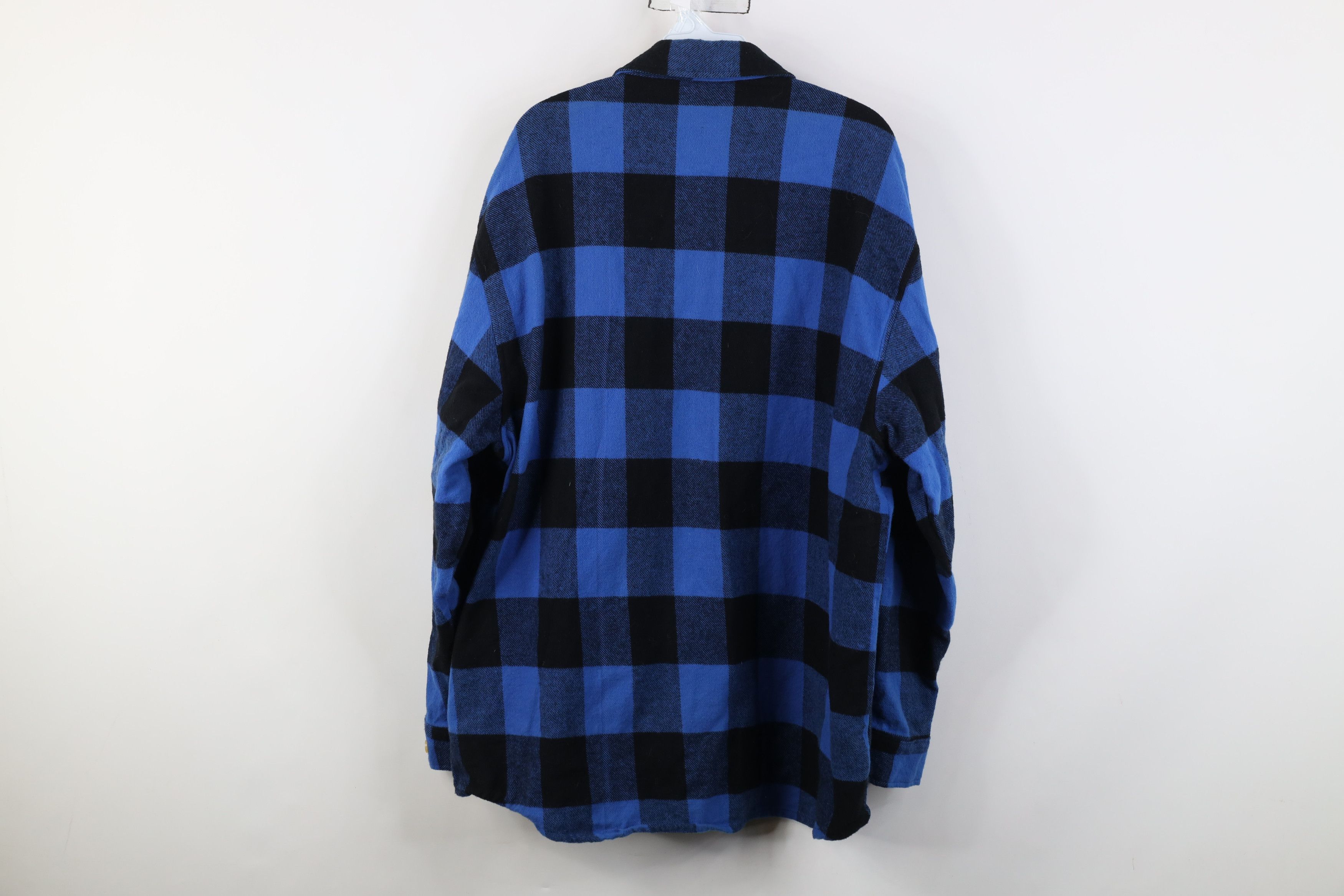 Rothco Vintage 90s Rothco Heavyweight Collared Button Shirt Plaid Size US XXL / EU 58 / 5 - 8 Thumbnail