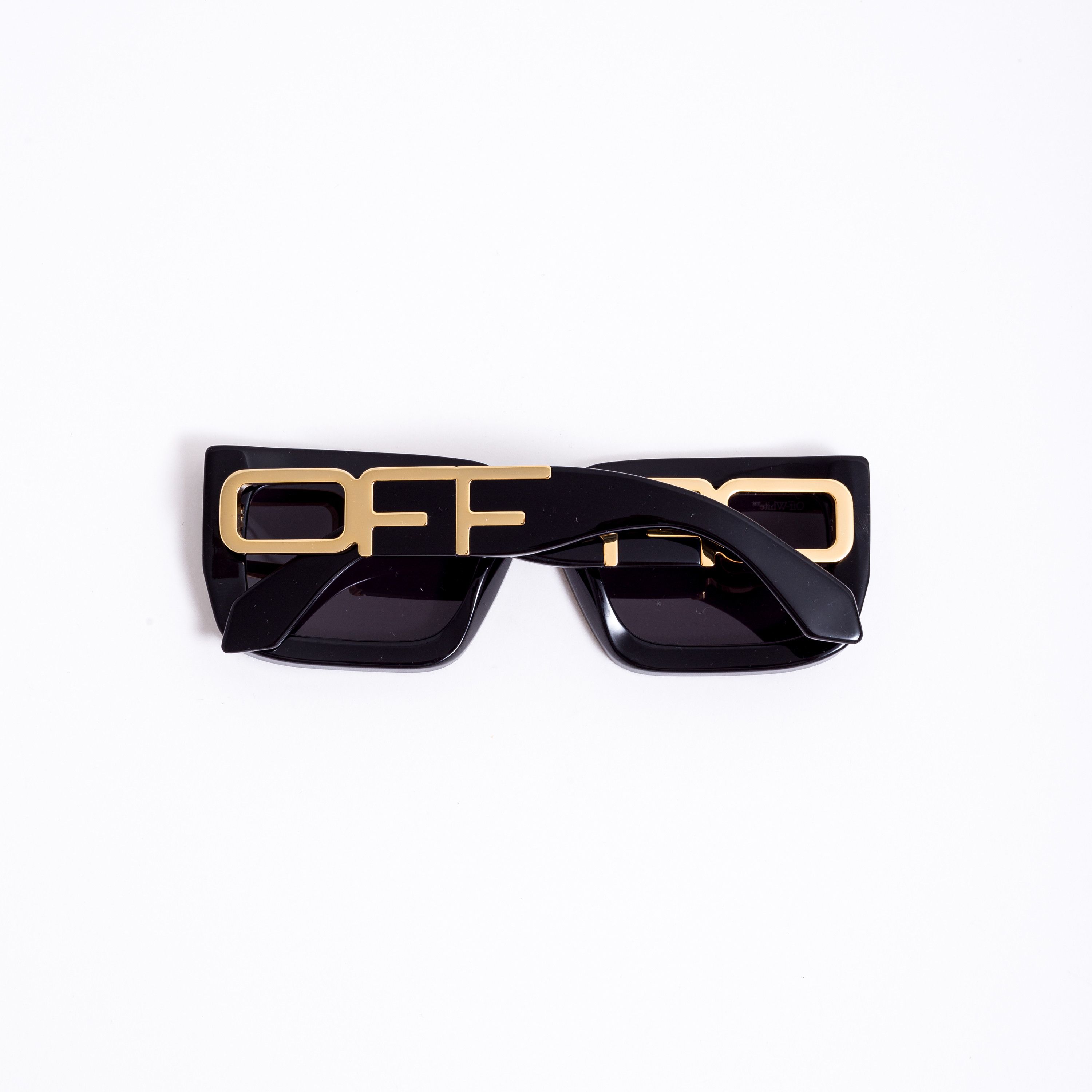 Off-White OFF WHITE Boston Rectangular Frame Sunglasses BLACK Size ONE SIZE - 9 Thumbnail