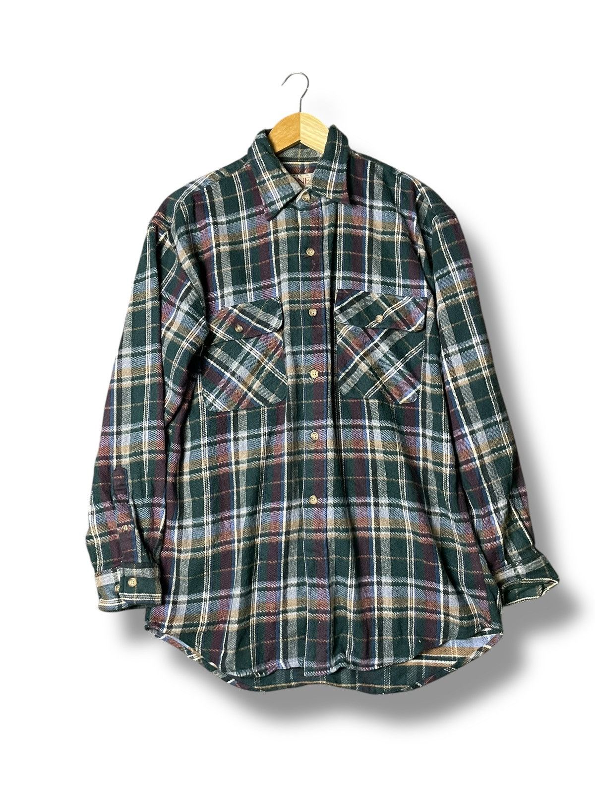 Flannel × Japanese Brand Cone Sportswear Brand Wool Flannel (57) Size US S / EU 44-46 / 1 - 1 Thumbnail