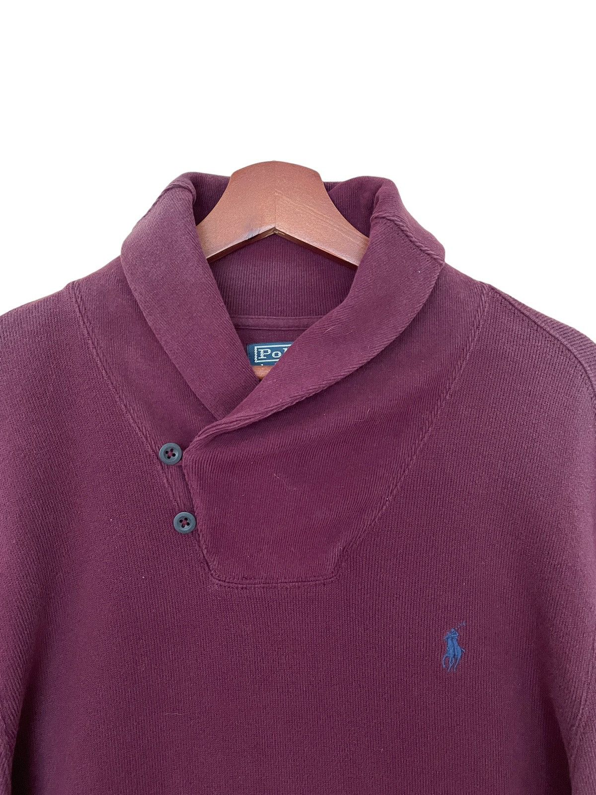 Vintage Vintage Brand Polo Ralph Lauren Sun Faded Sweatshirt 1990s Size US M / EU 48-50 / 2 - 5 Thumbnail