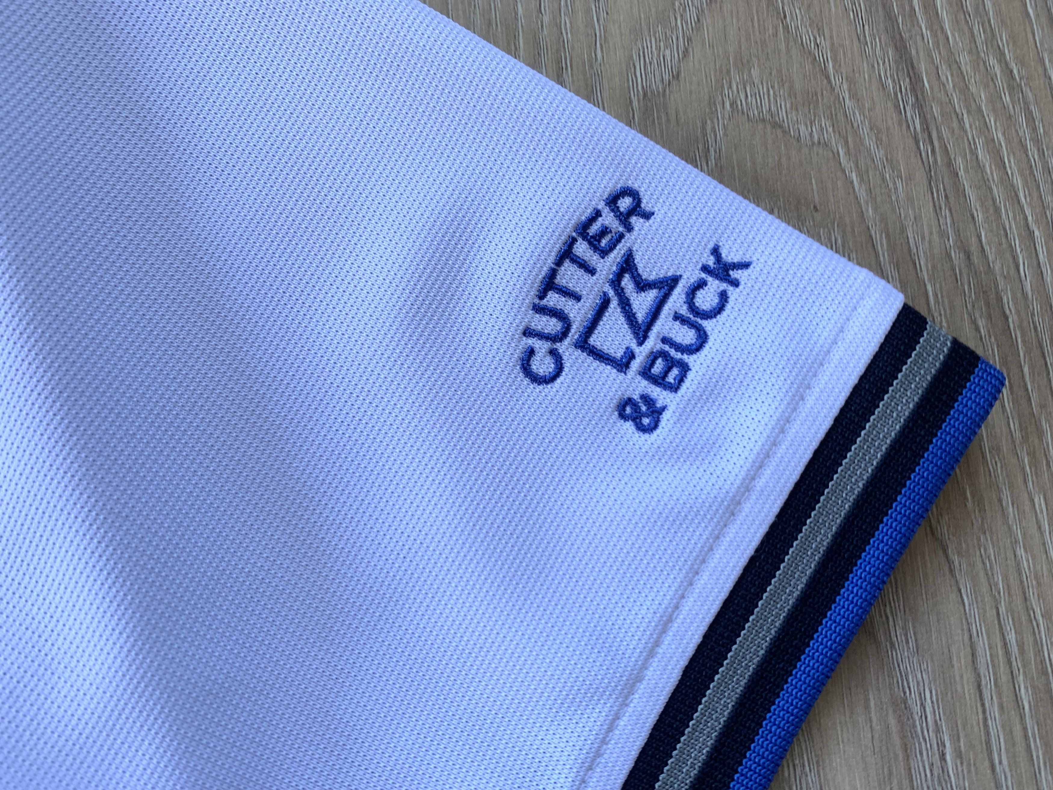 Cutter & Buck Cutter & Buck Dry Tec White Golf Polo Shirt Size US S / EU 44-46 / 1 - 5 Thumbnail