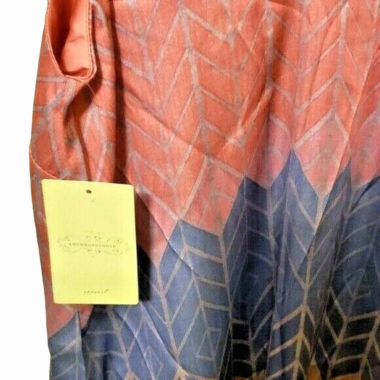 Anthropologie New Anthropologie Morgan Carper Chevron Stripe Slip Dress Size S / US 4 / IT 40 - 7 Thumbnail