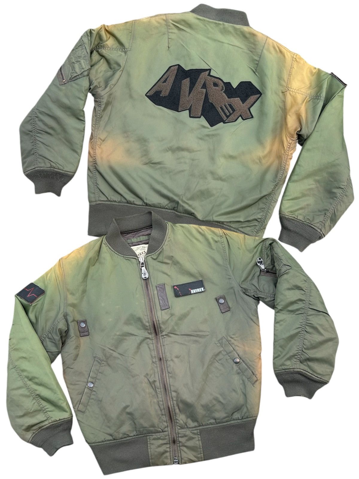 Kapital Thrashed Vintage Avirex SunFaded Jacket Size US M / EU 48-50 / 2 - 2 Thumbnail