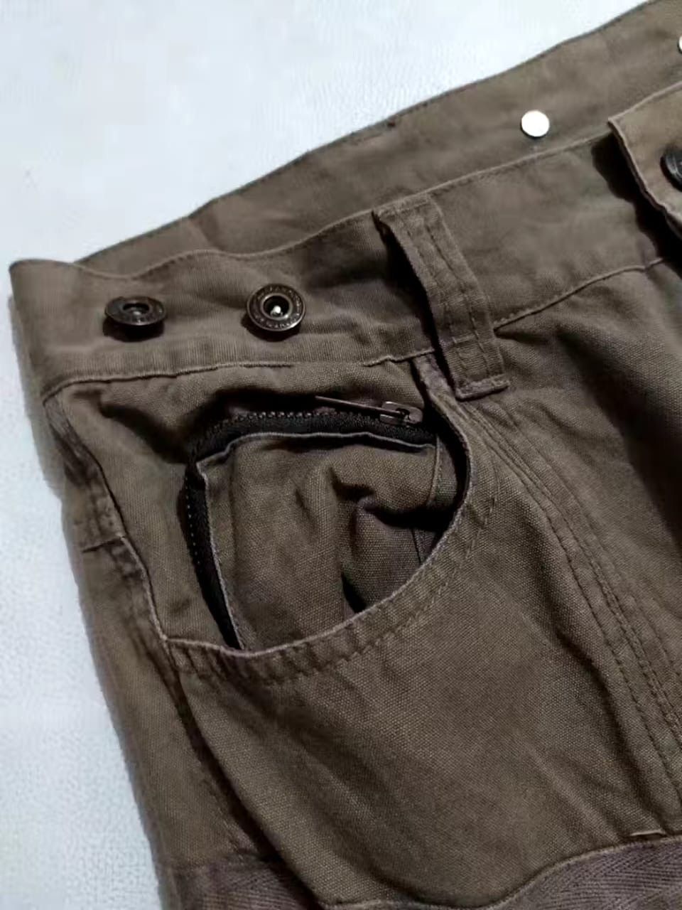 Japanese Brand Rare!! Fuga Cargo Pant Multi Pocket Dirty Detachable pocket Size US 28 / EU 44 - 4 Thumbnail