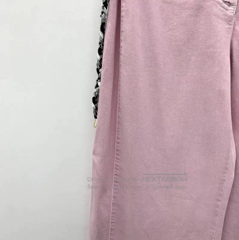 Chanel Chanel Pink Cotton Women's Denim Pants . Size 23" - 3 Thumbnail