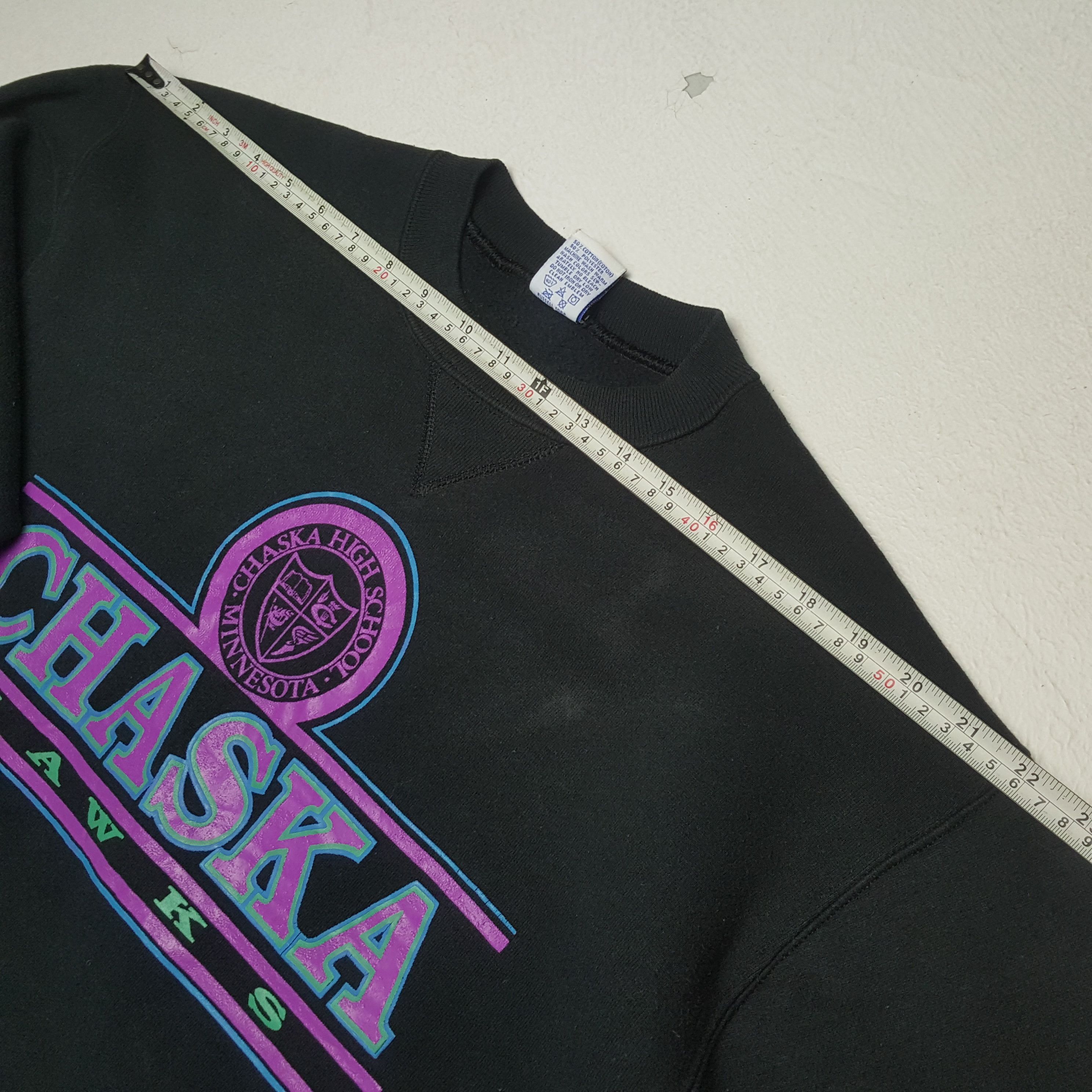 Vintage Vintage CHASKA HAWKS American College Sweatshirts Size US L / EU 52-54 / 3 - 4 Thumbnail