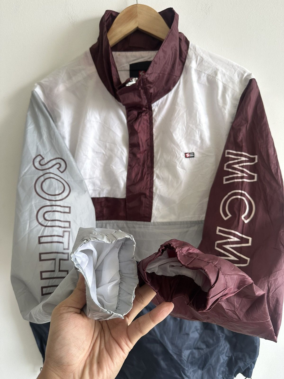Southpole × Vintage Vintage Y2K Southpole Light Jacket Windbreaker Spellout Rare Size US L / EU 52-54 / 3 - 3 Thumbnail