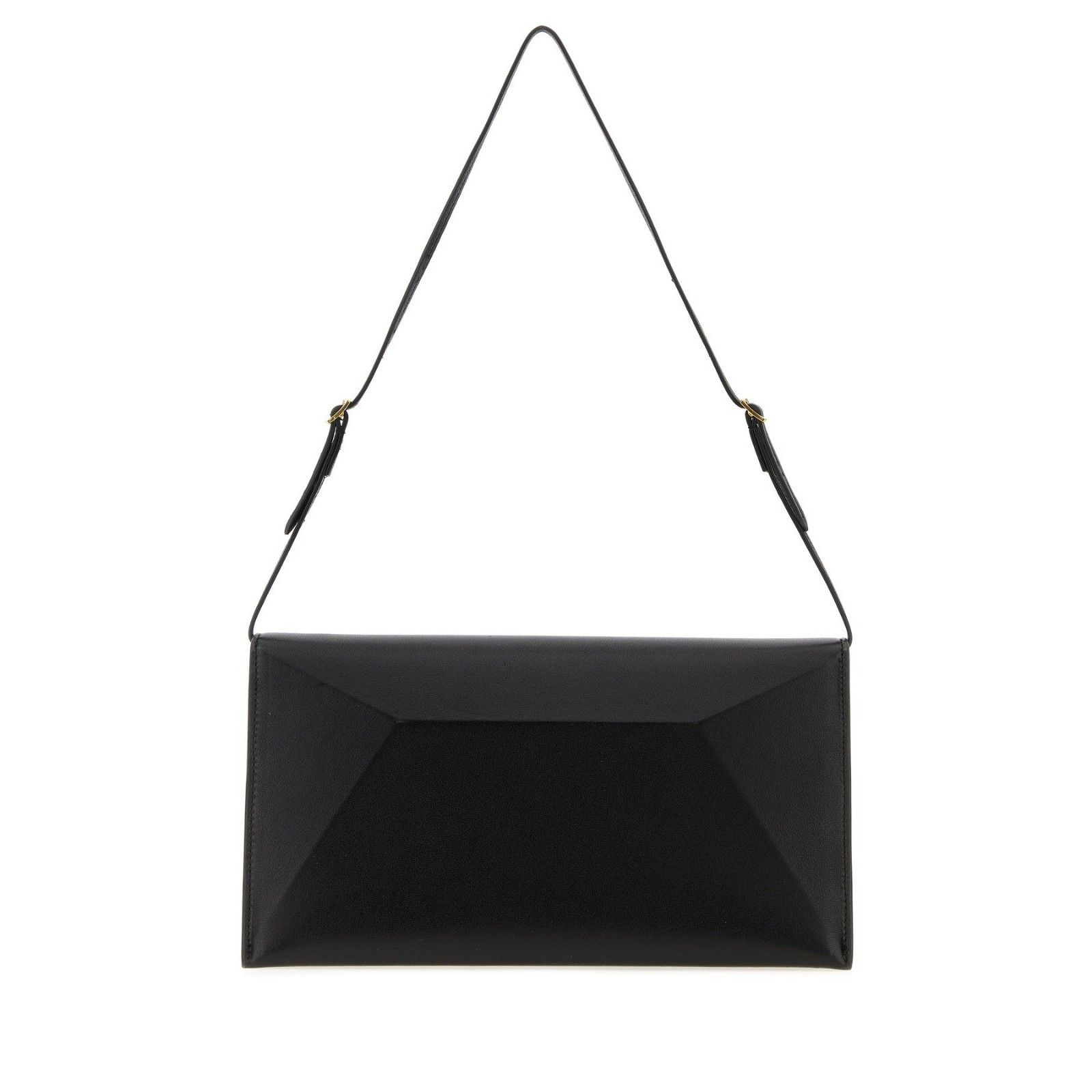 Jil Sander JIL SANDER File Medium Black Leather Shoulder Bag New/Authen Size ONE SIZE - 3 Thumbnail