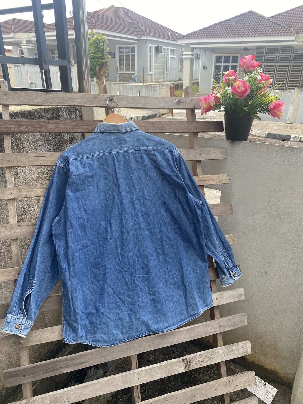 Levi's Vintage Levi's Orange Tab Denim Shirt - size 25” x 28.5” Size US M / EU 48-50 / 2 - 7 Thumbnail