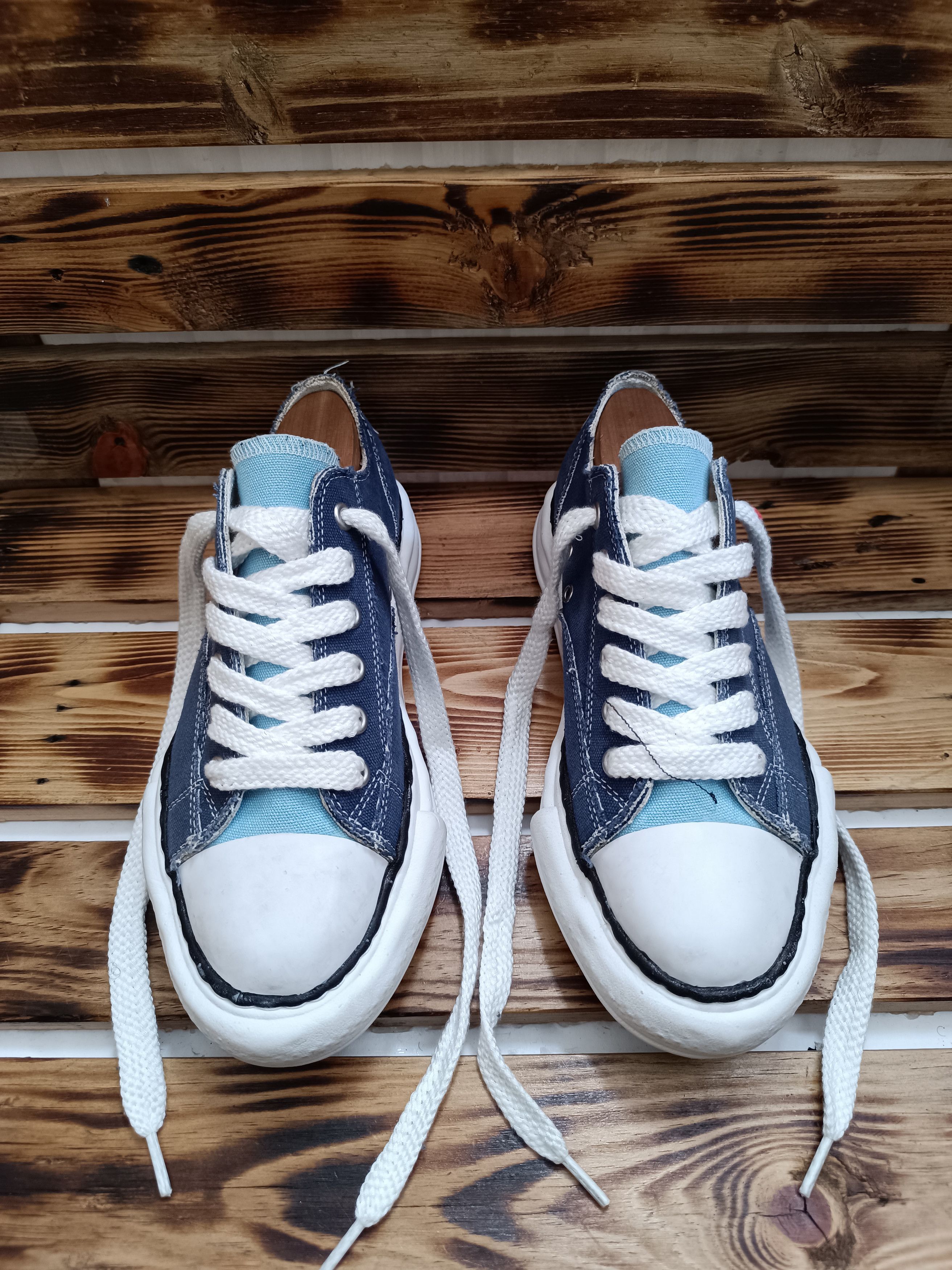 Maison MIHARA YASUHIRO Nigel Cabourn Mmy melted sole sneakers Grailed