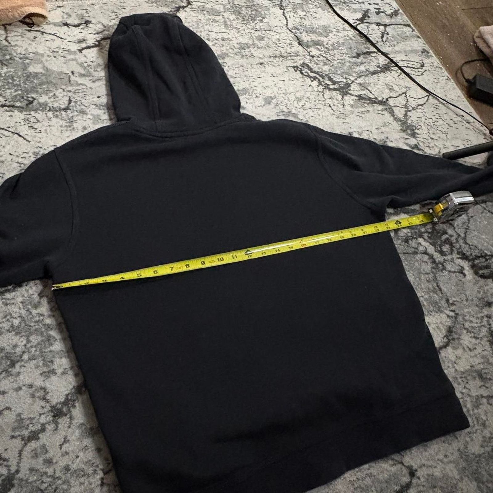Nike Vintage black nike spellout hoodie xl 2000’s Size US XL / EU 56 / 4 - 5 Thumbnail
