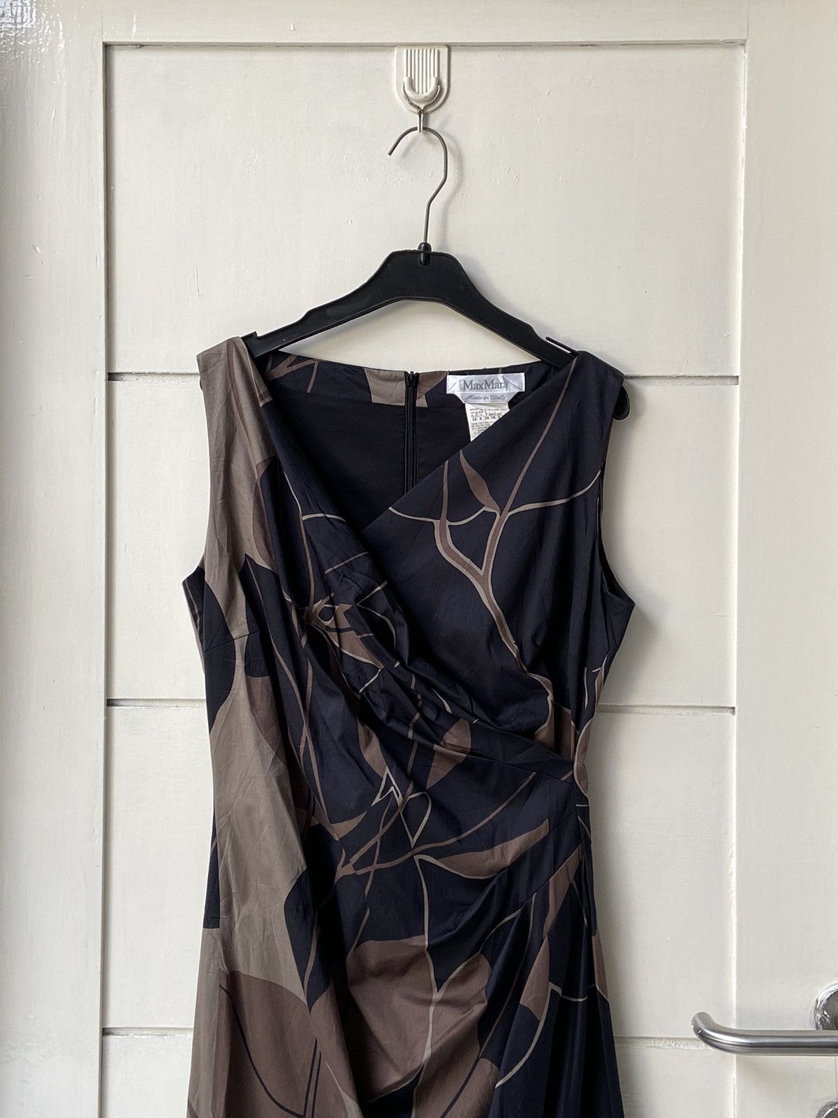 Max Mara MAX MARA Patterned Dress Size XXS / US 00 / IT 34 - 10 Thumbnail