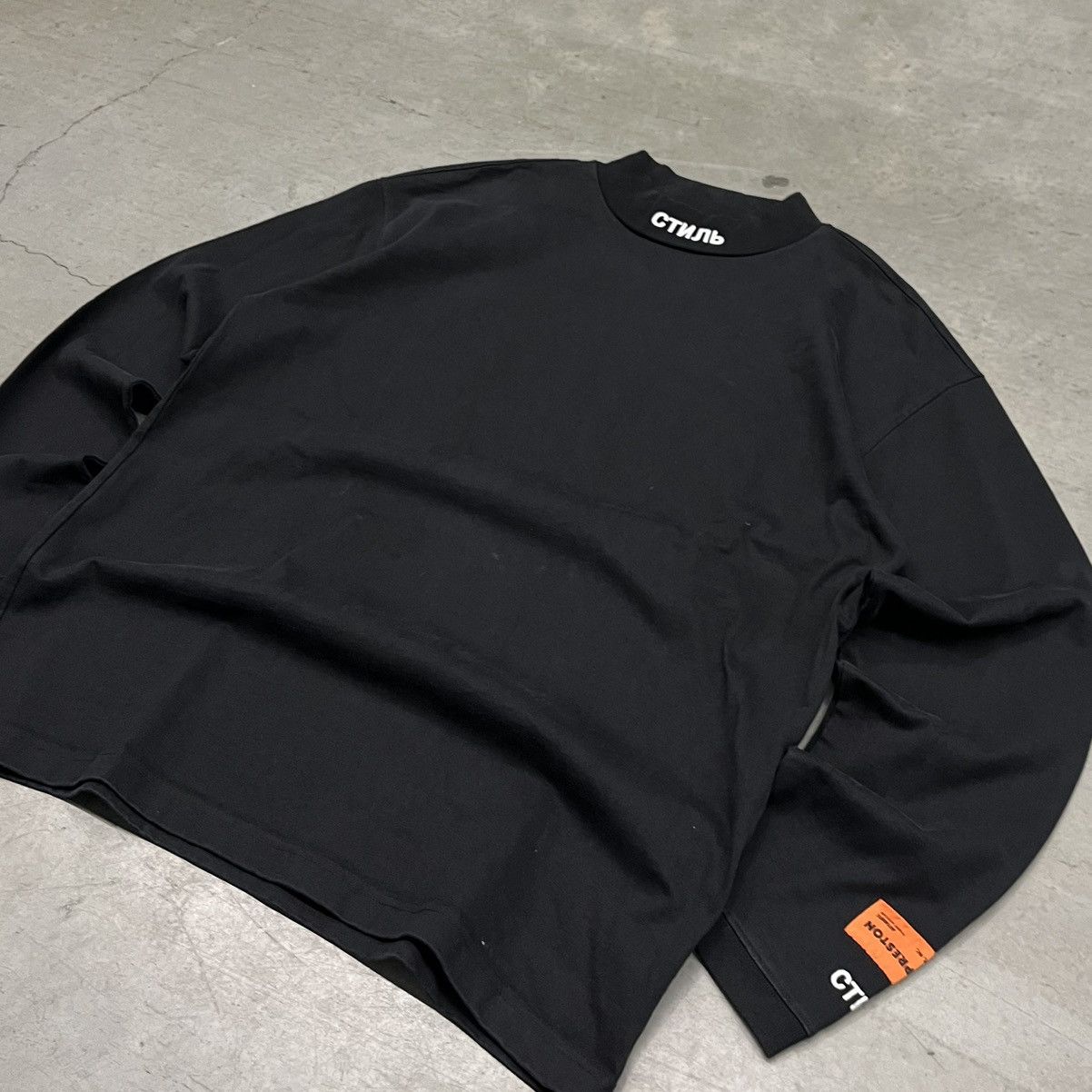 Heron Preston Heron Preston Mock Neck Long Sleeve Shirt Size US L / EU 52-54 / 3 - 1 Thumbnail