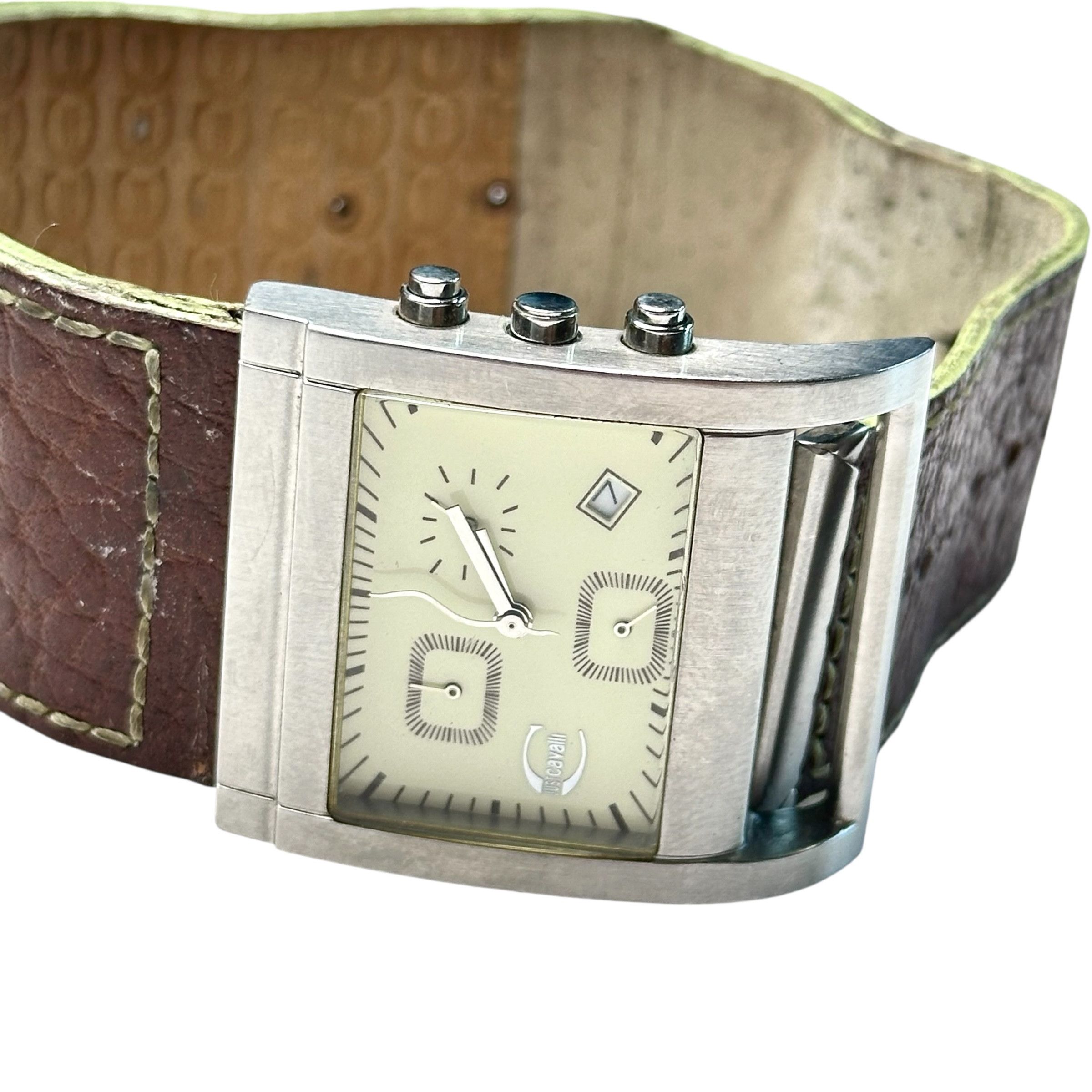 Roberto Cavalli Just Cavalli Monogram Square Watches Size ONE SIZE - 2 Thumbnail