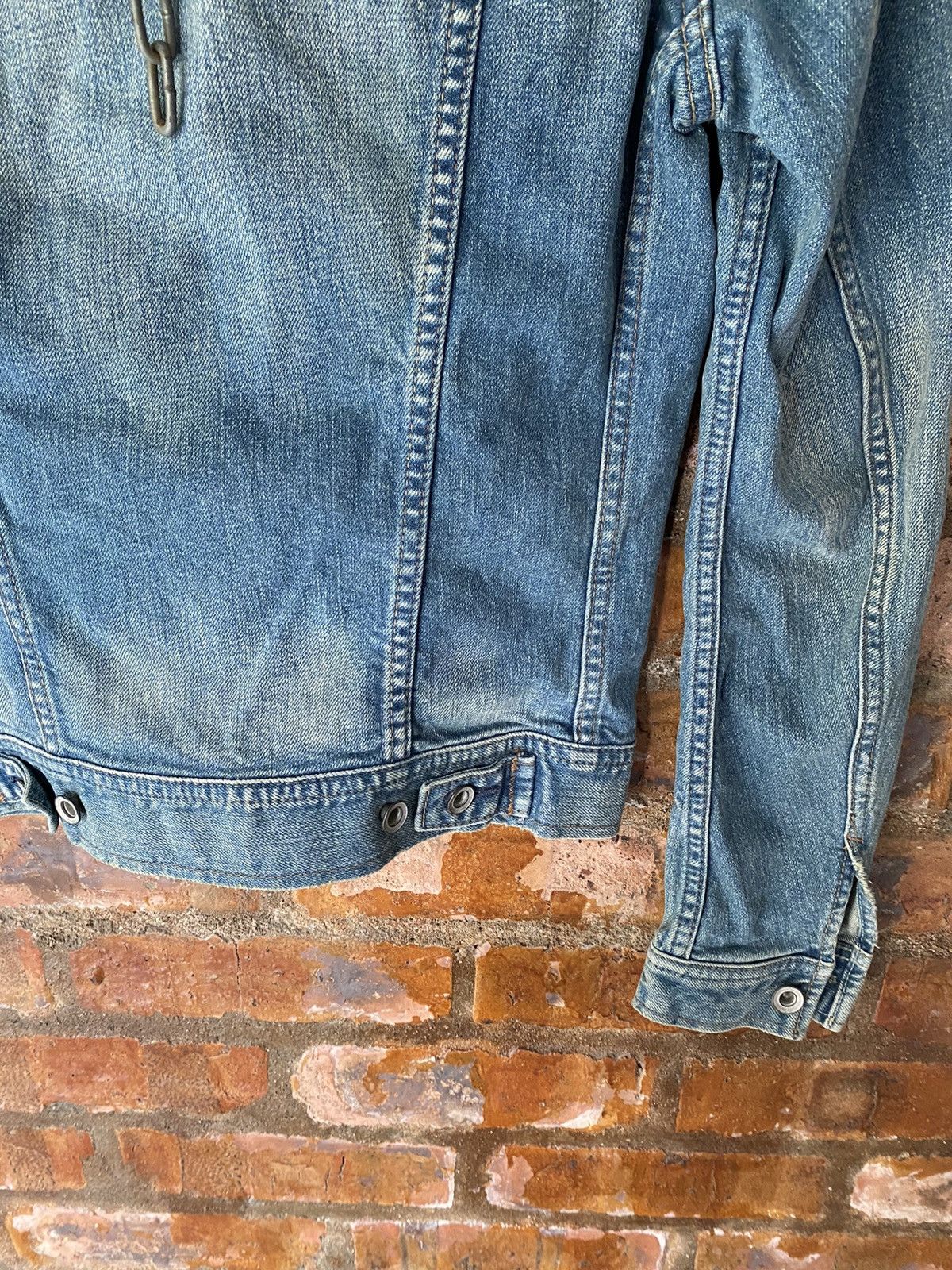 GOA 2000s GOA stone wash V denim Jacket Size US S / EU 44-46 / 1 - 13 Thumbnail