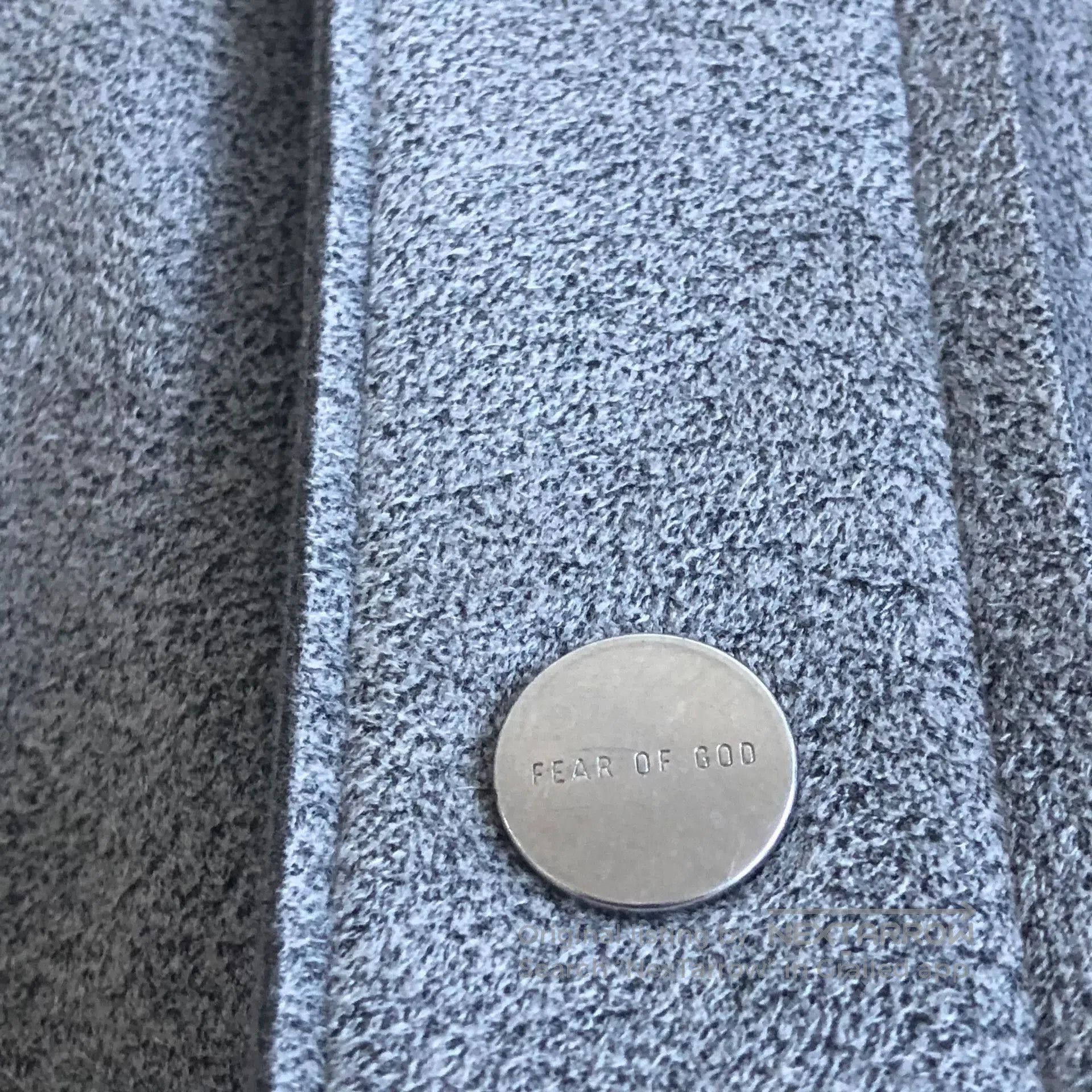 Fear of God Fear Of God 6th Gray Suede Jacket. Size US L / EU 52-54 / 3 - 3 Thumbnail