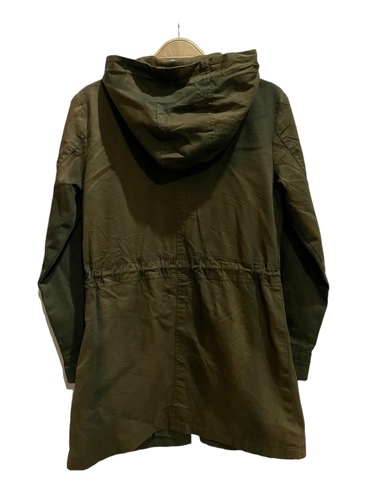 Japanese Brand × Le Grande Bleu (L.G.B.) Image Faded Two Tone Zip-up Hooded Punk Parka Jacket Size US S / EU 44-46 / 1 - 3 Thumbnail