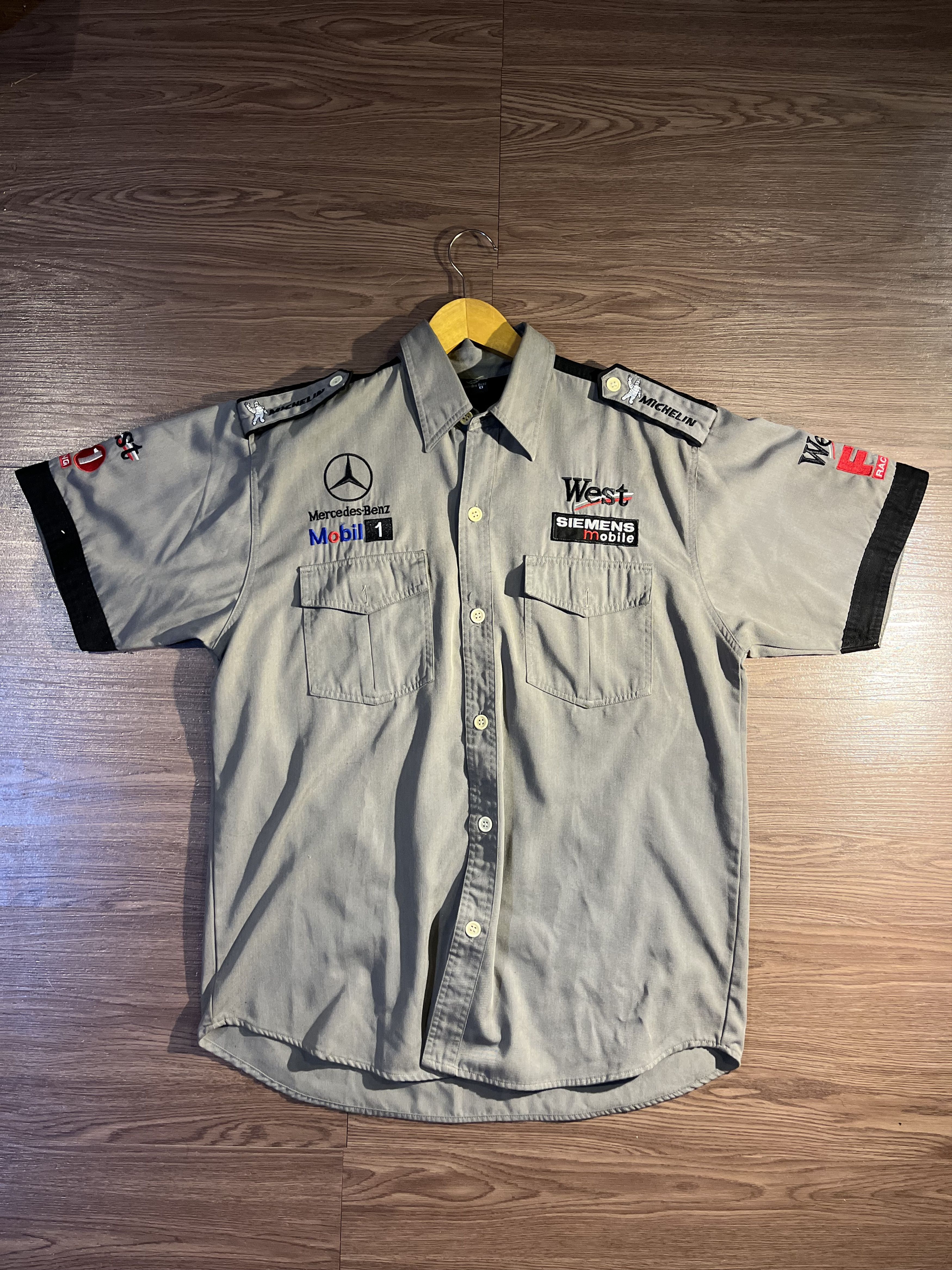 Mercedes-Benz Mercedes Benz West F1 Team Workshirt Size US XL / EU 56 / 4 - 1 Thumbnail