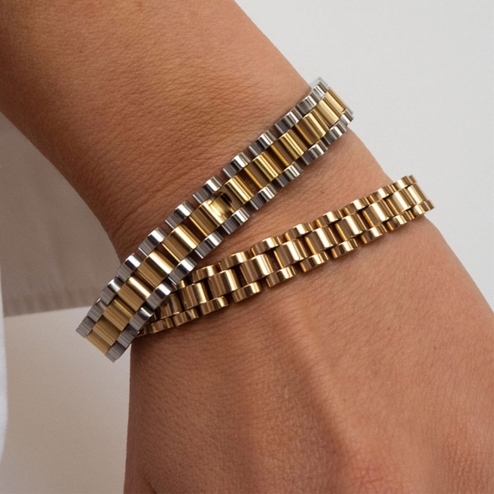 Luv Aj ⭐️Luv AJ Timepiece Bracelet Gold item #076 Size ONE SIZE - 2 Thumbnail