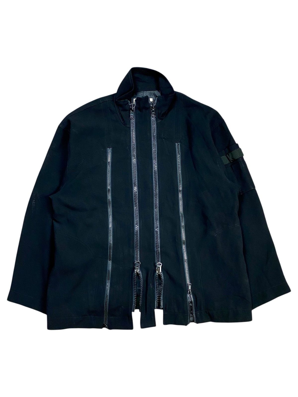 20471120 1990s Coulage - Cyber Multizip Jacket Size US M / EU 48-50 / 2 - 1 Thumbnail