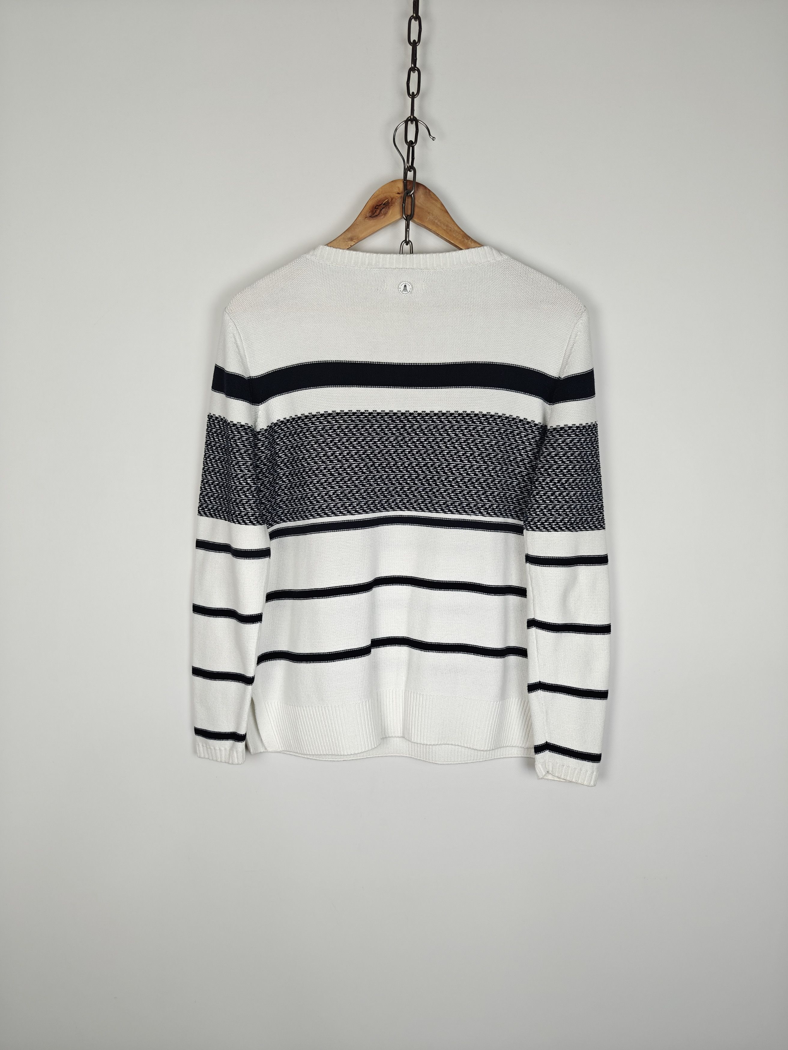 Barbour Barbour Beacon Paddle Knit Sweater Pullover Striped US6 Size M / US 6-8 / IT 42-44 - 6 Thumbnail