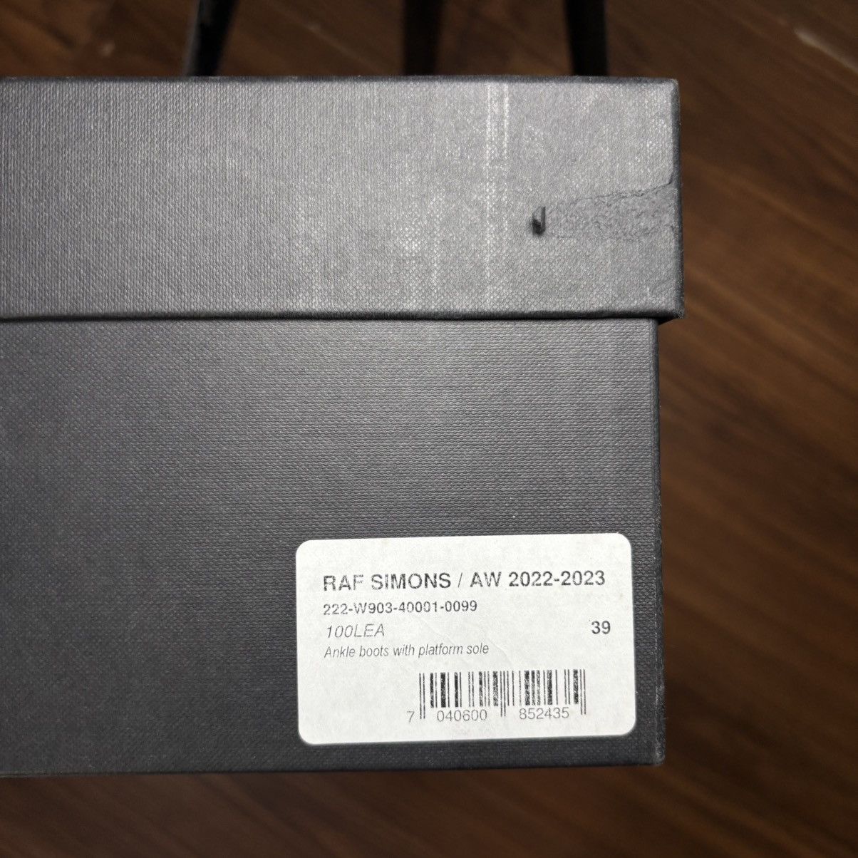 Raf Simons Raf Simons AW22-23 Avant-Garde Platform Ankle Boots Size US 9 / IT 39 - 7 Thumbnail