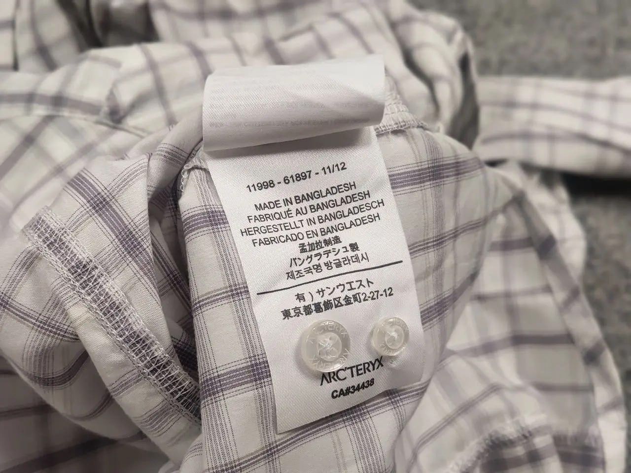 Arc'teryx Arcteryx Casual Button Shirt checkered Light Long sleeve Size US XL / EU 56 / 4 - 17 Thumbnail