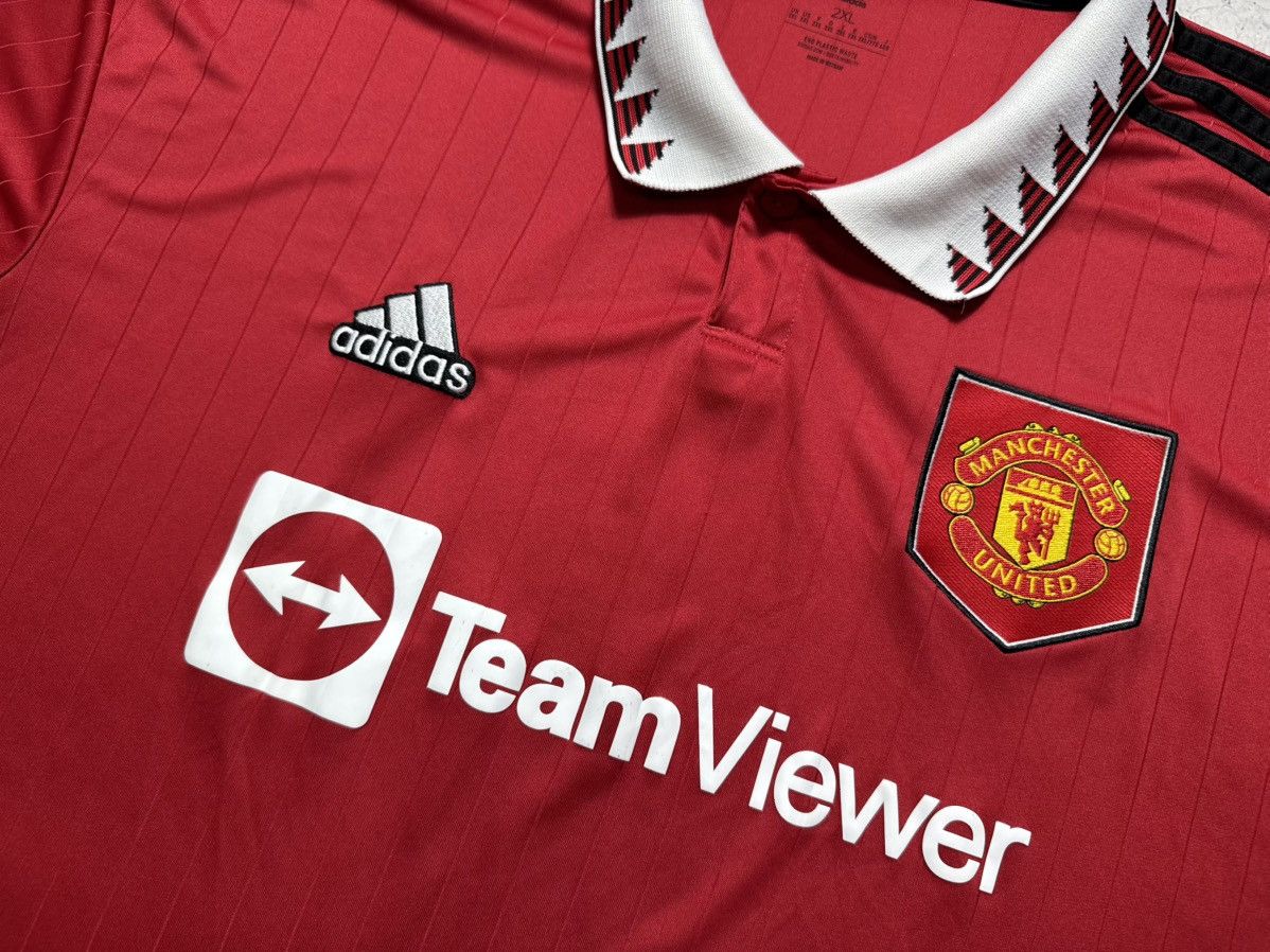 Adidas Adidas FC Manchester United Soccer Jersey 2022/2023 Size US XXL / EU 58 / 5 - 6 Thumbnail