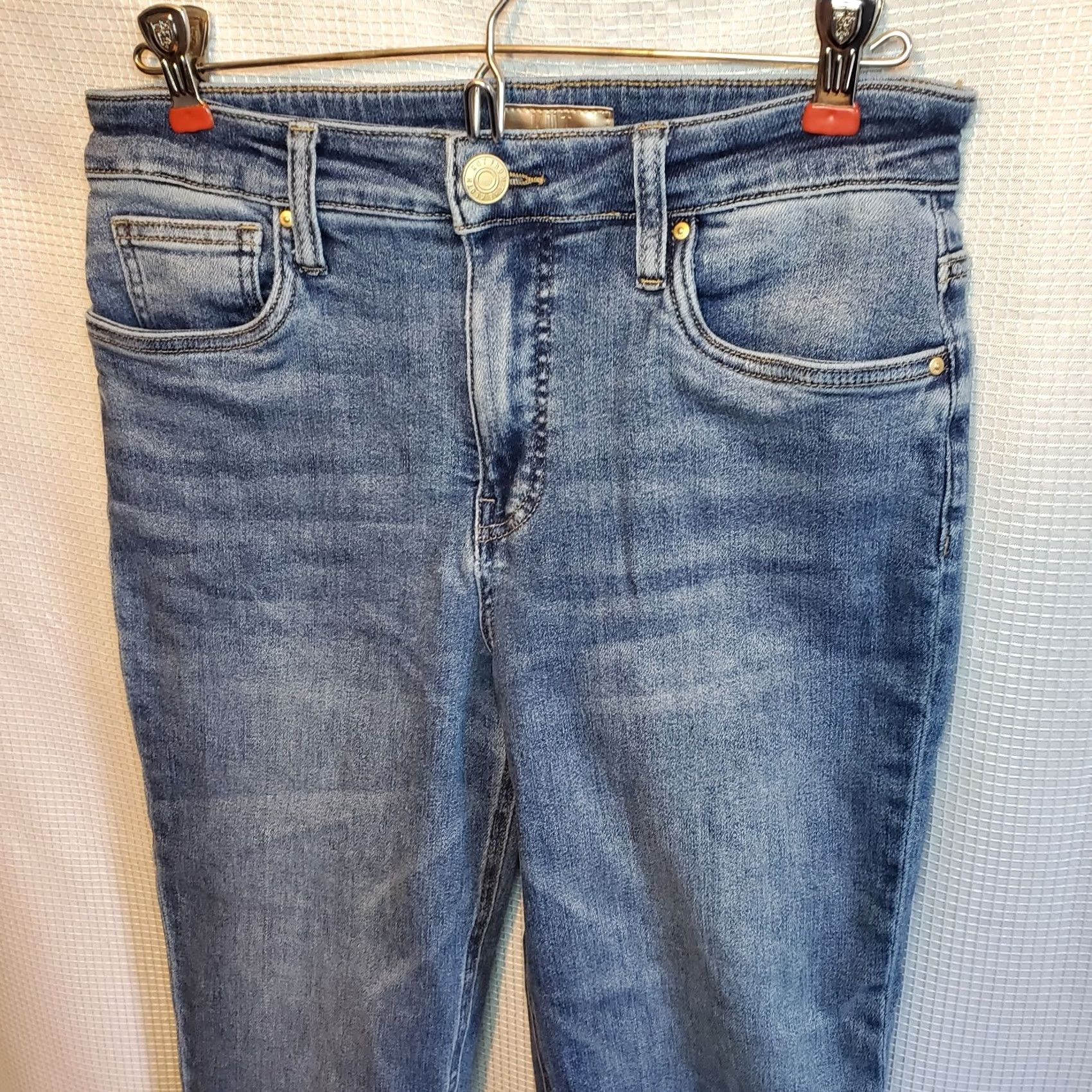 Vintage KUT From The Kloth Rachael Fab Ab Mom Jeans High Rise Ankle Crop Sz 4 Size 27" / US 4 / IT 40 - 3 Thumbnail