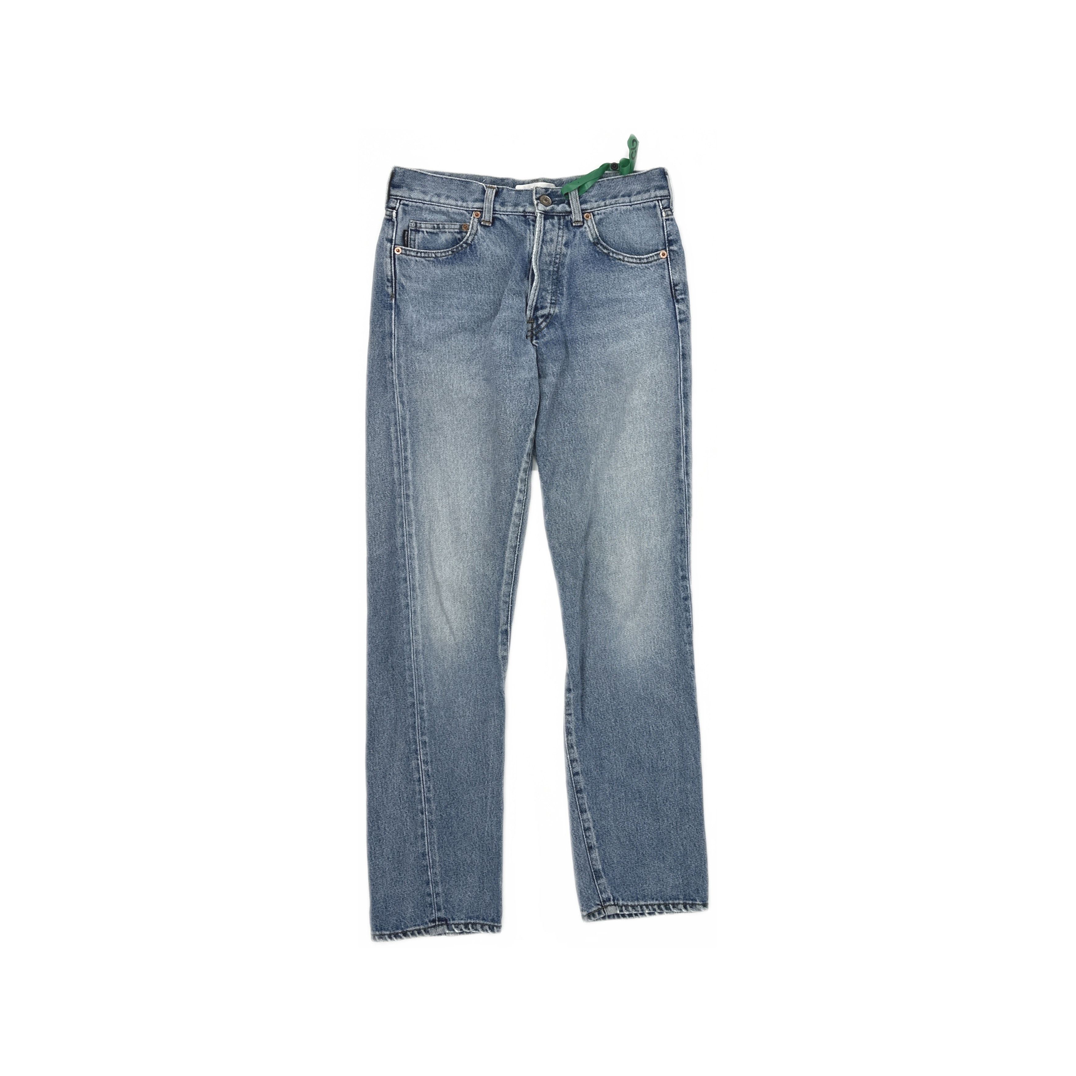 Balenciaga Balenciaga Washed Denim Jeans Size 26 Size 26" / US 2 / IT 38 - 1 Thumbnail